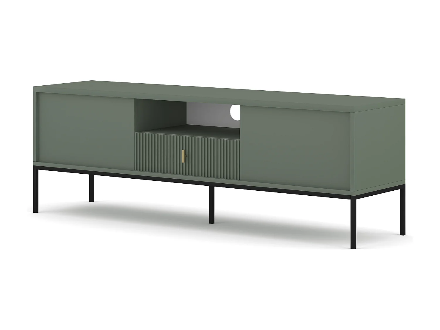 Meuble Tv MAGGIORE RTV154 2D1D 154x39x53 Vert