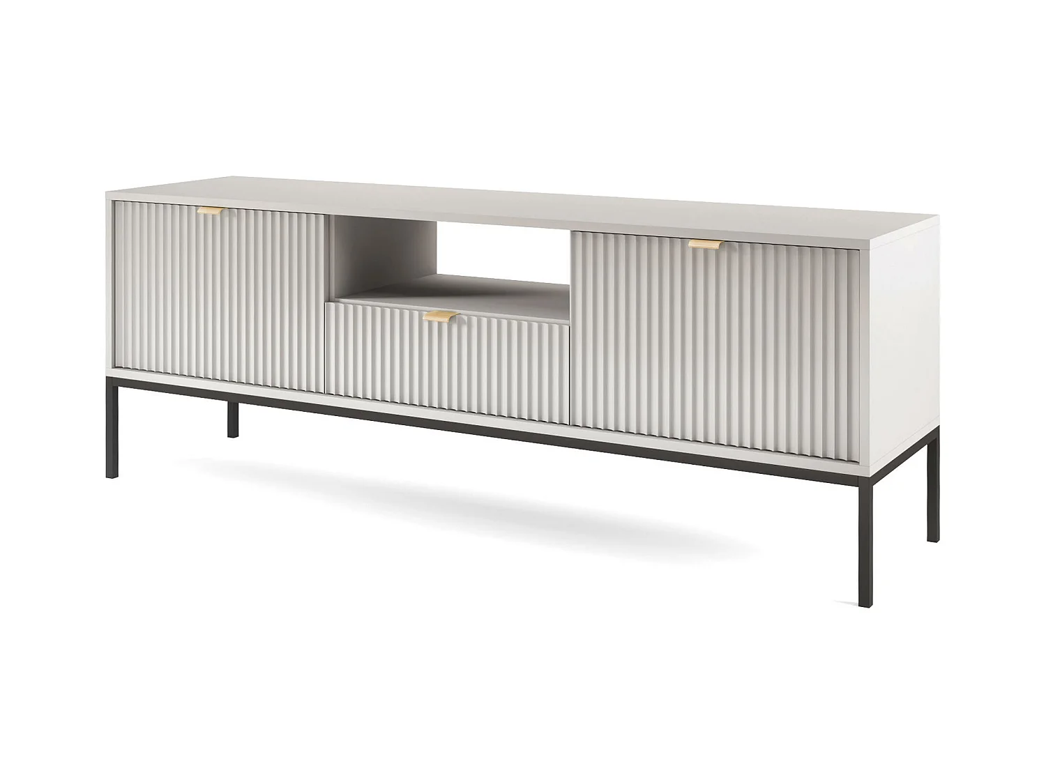 Meuble Tv AVON RTV154 2D1D 154x39x56 Gris