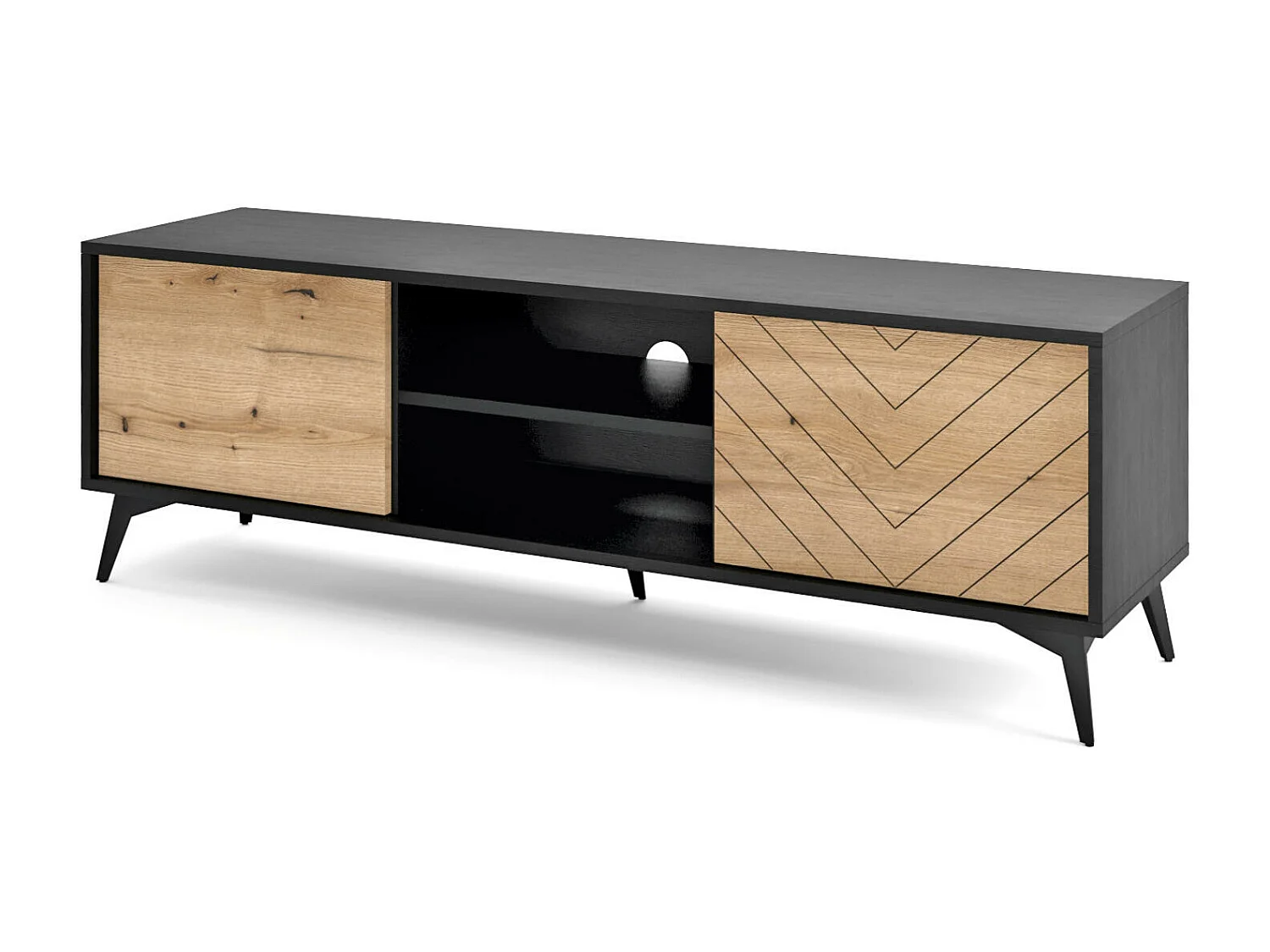 Tv Meubel DIAMOND RTV154 2D 154x39x50 Beige