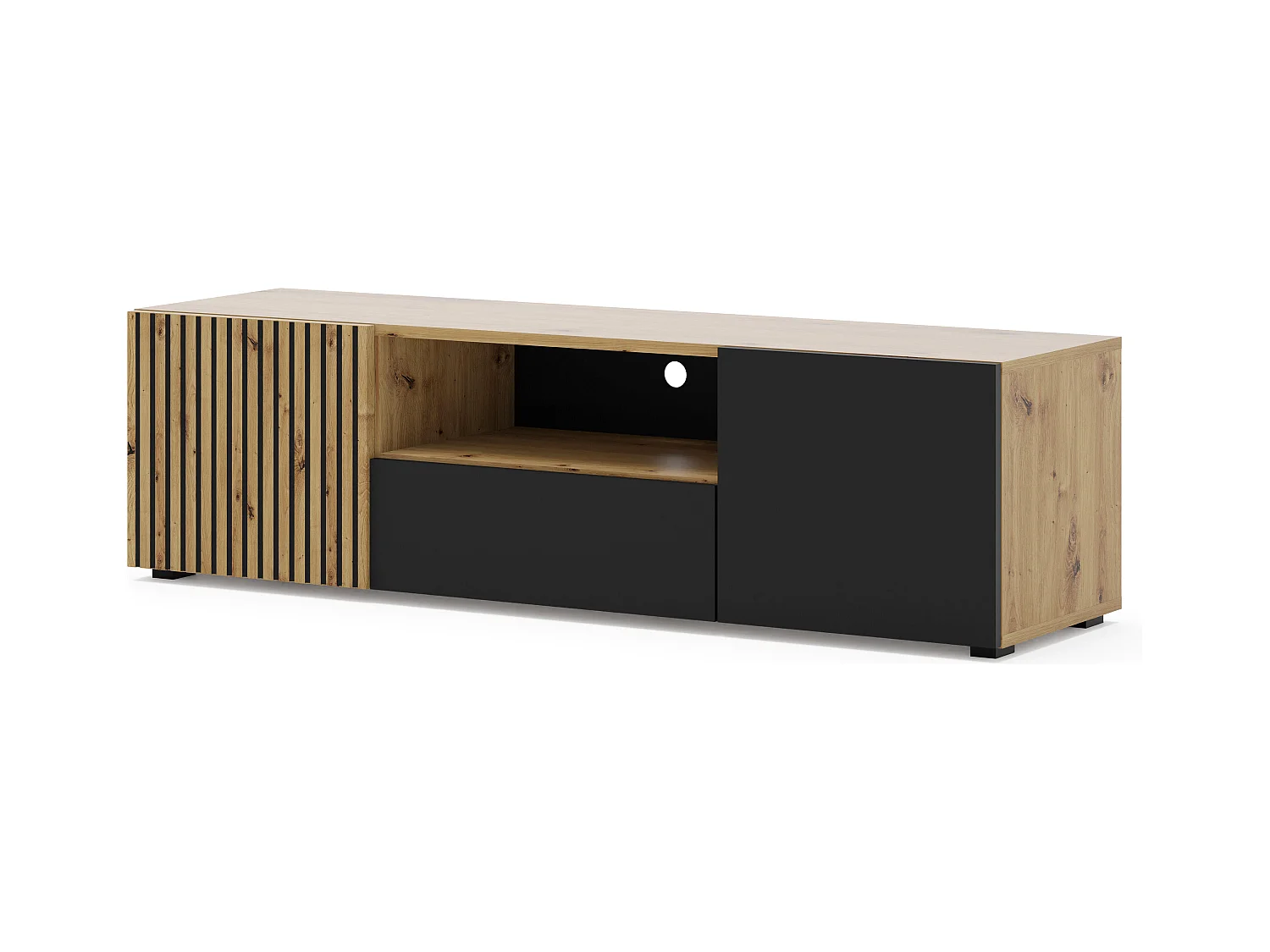Meuble Tv AURIS RTV150 3D 150x42x42 Beige