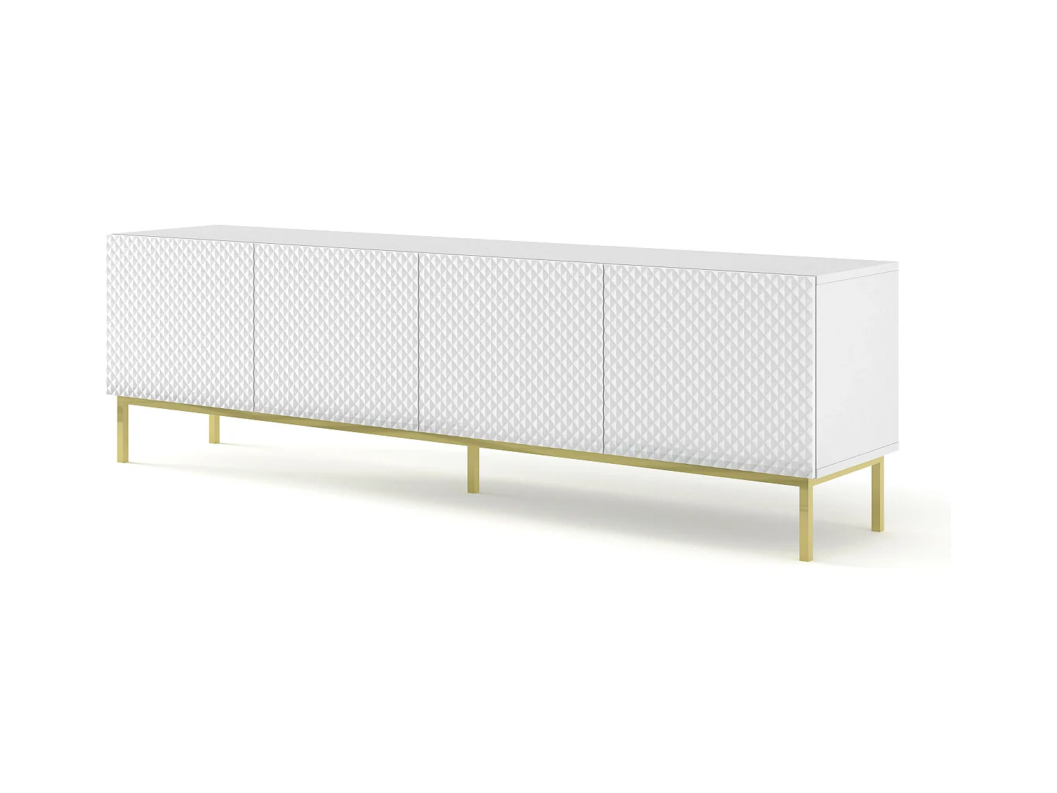 Tv Meubel RAVENNA C RTV200 4D 200x42x58 Wit