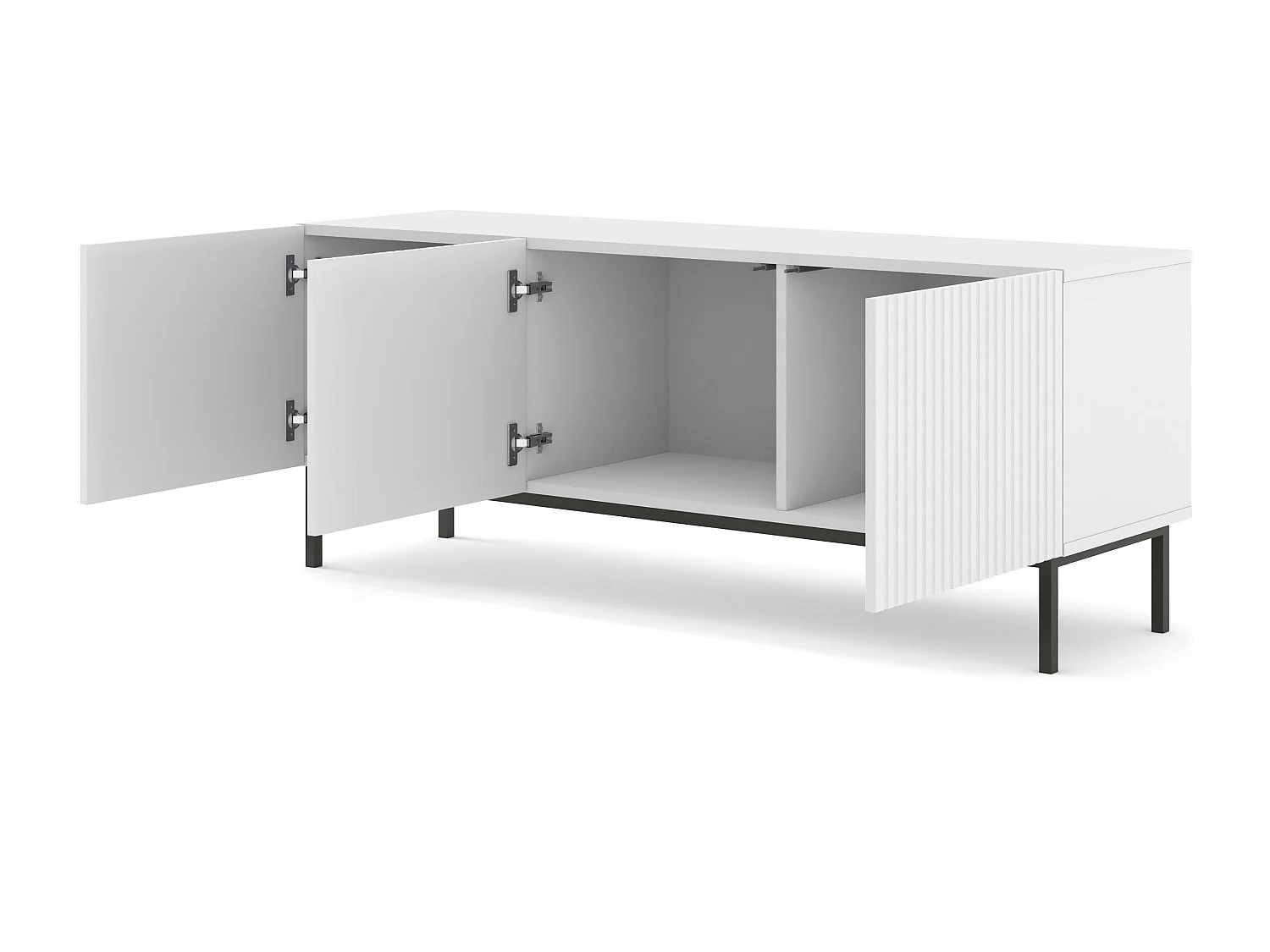 Meuble Tv RAVENNA B RTV150 3D 150x42x58 Blanc