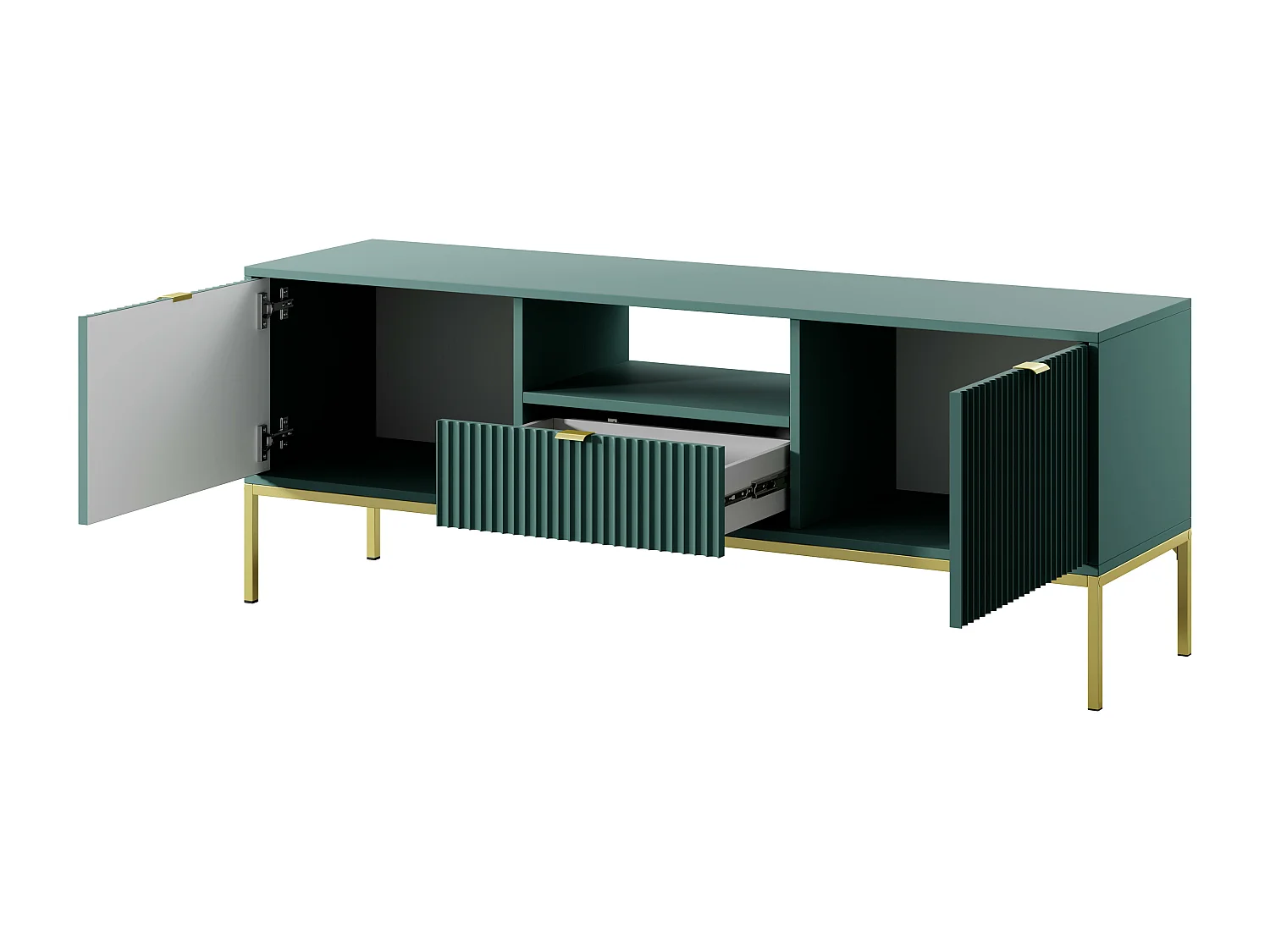 Movel Tv AVON RTV154 2D1D 154x39x56 Verde