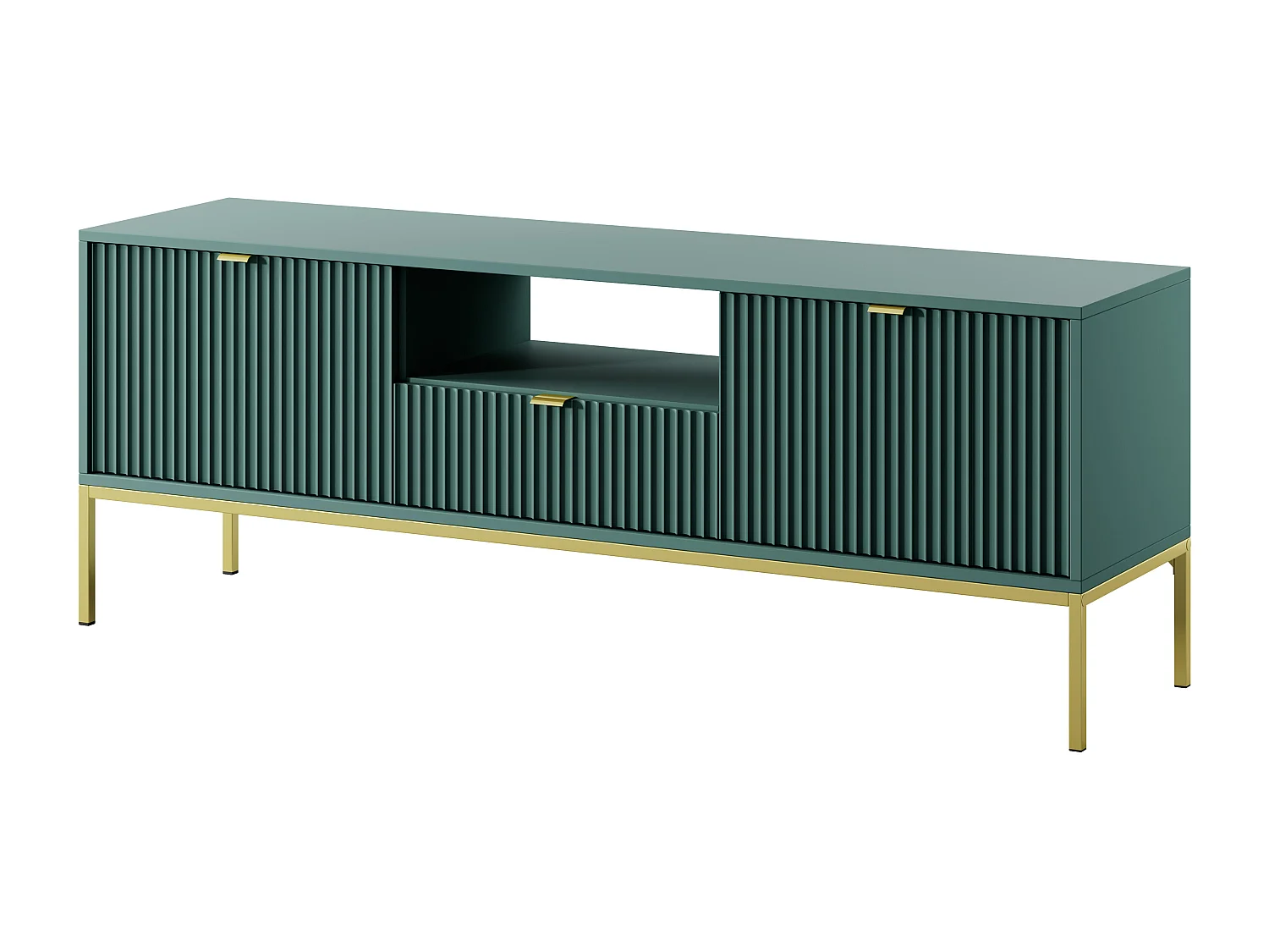 Tv Meubel AVON RTV154 2D1D 154x39x56 Groen