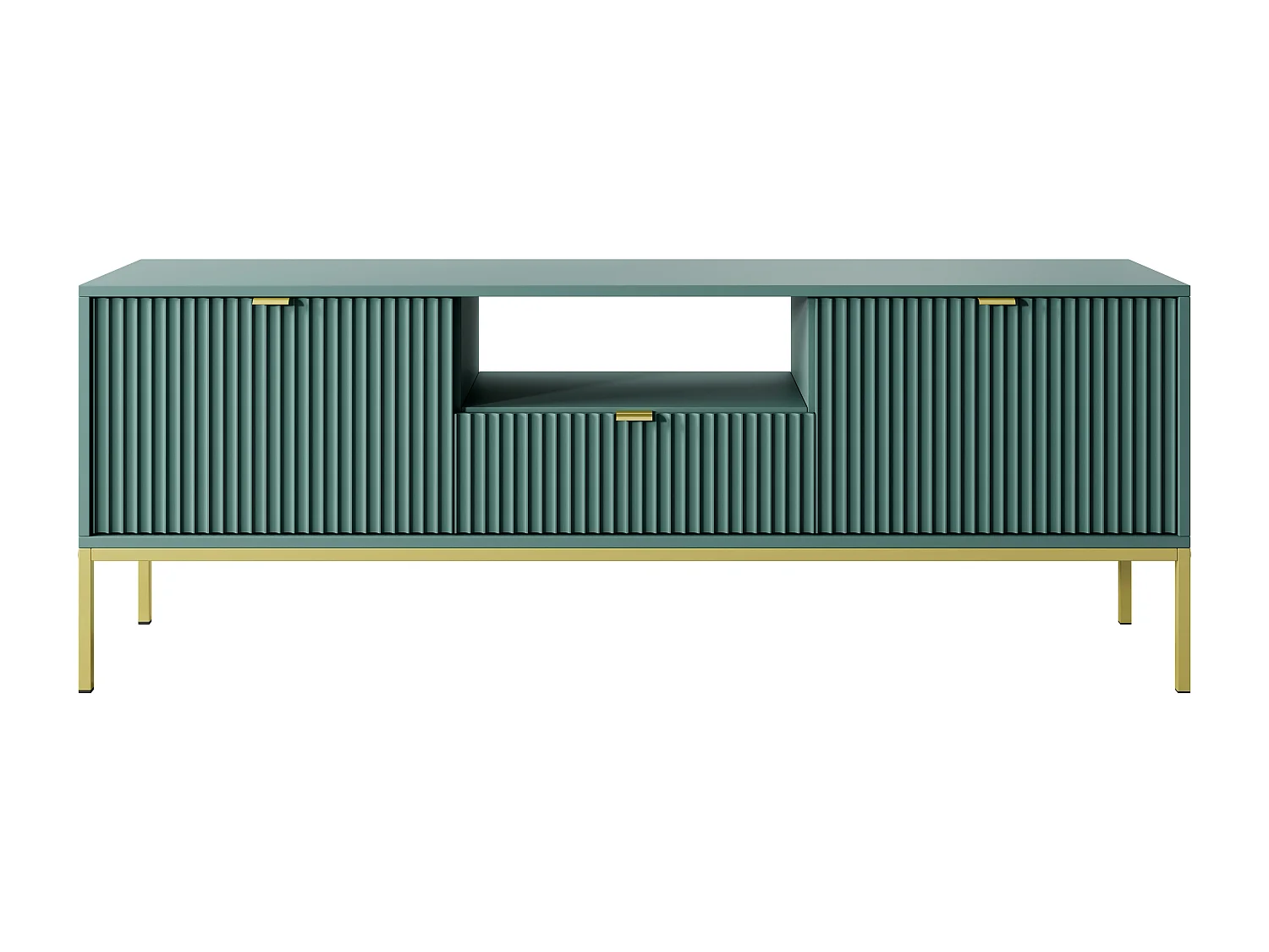 Tv Meubel AVON RTV154 2D1D 154x39x56 Groen