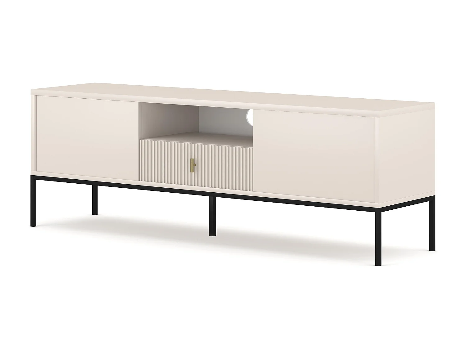 Muebles Tv MAGGIORE RTV154 2D1D 154x39x53 Beige