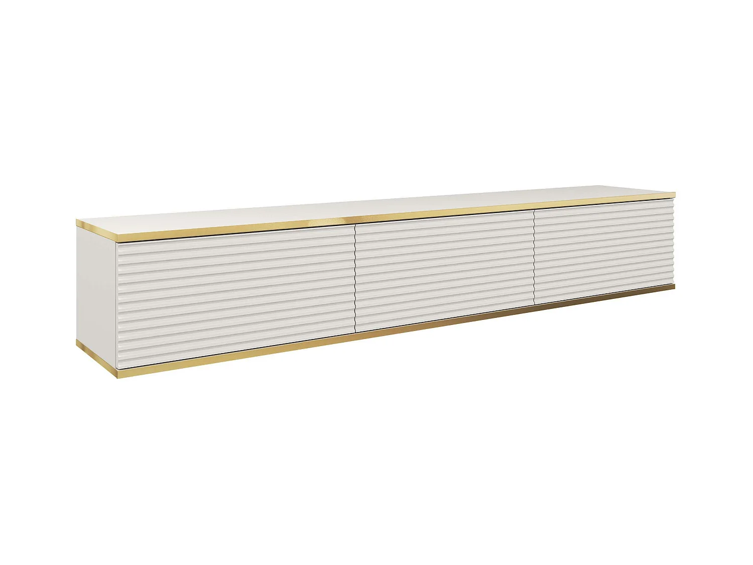 Meuble Tv ORO MDF RTV135 2D 135x32x30 Beige