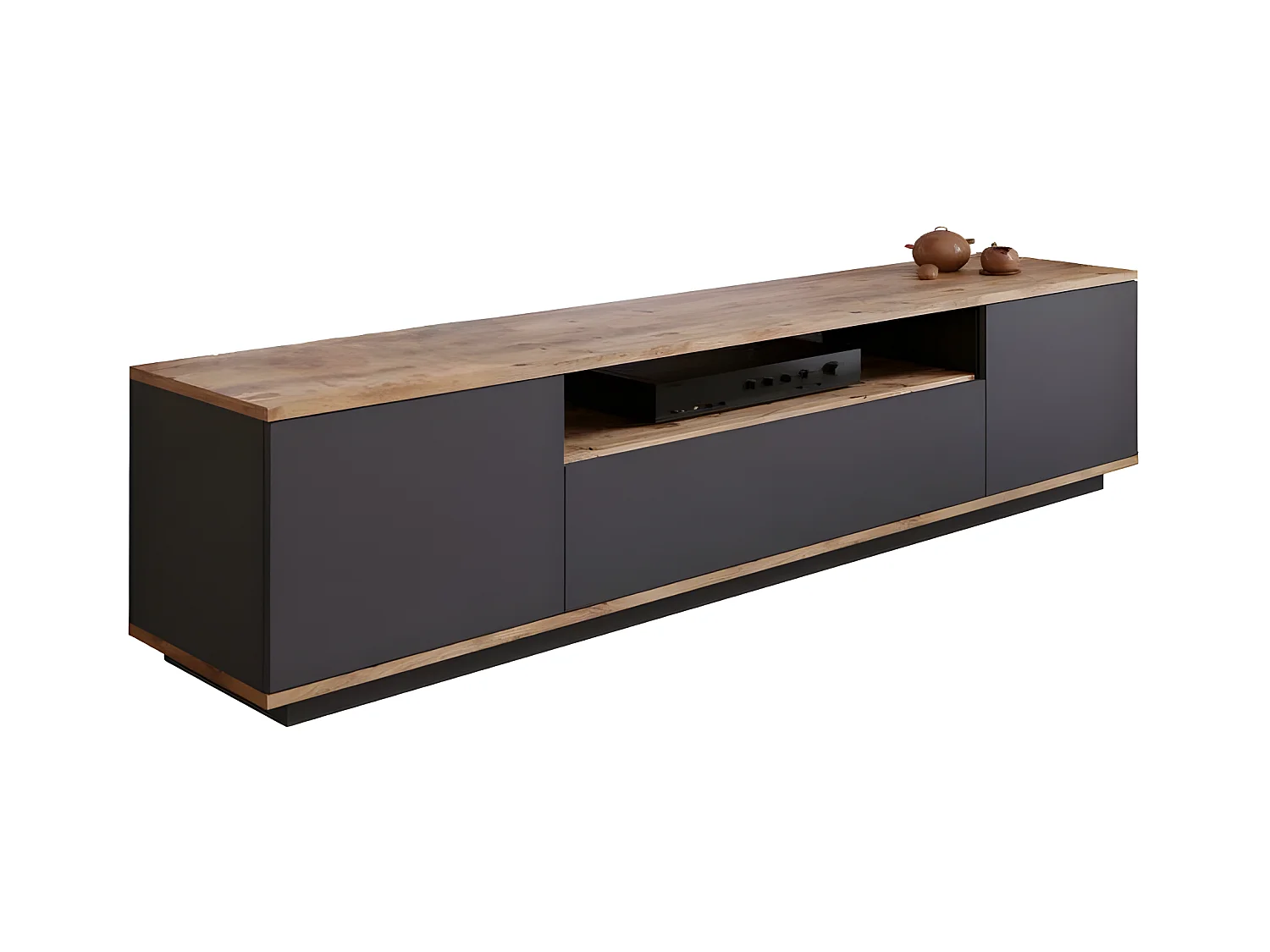 Meuble Tv FUTURE RTV180 3D 180x45x45 Gris