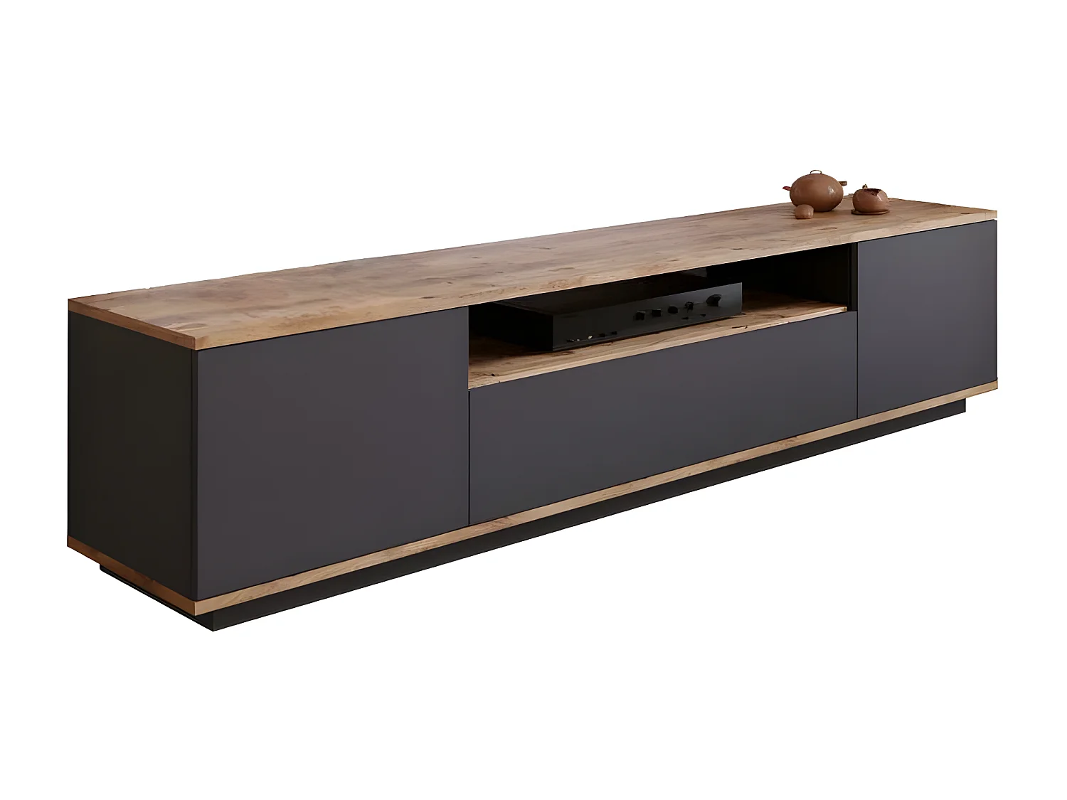 Meuble Tv FUTURE RTV180 3D 180x45x45 Gris