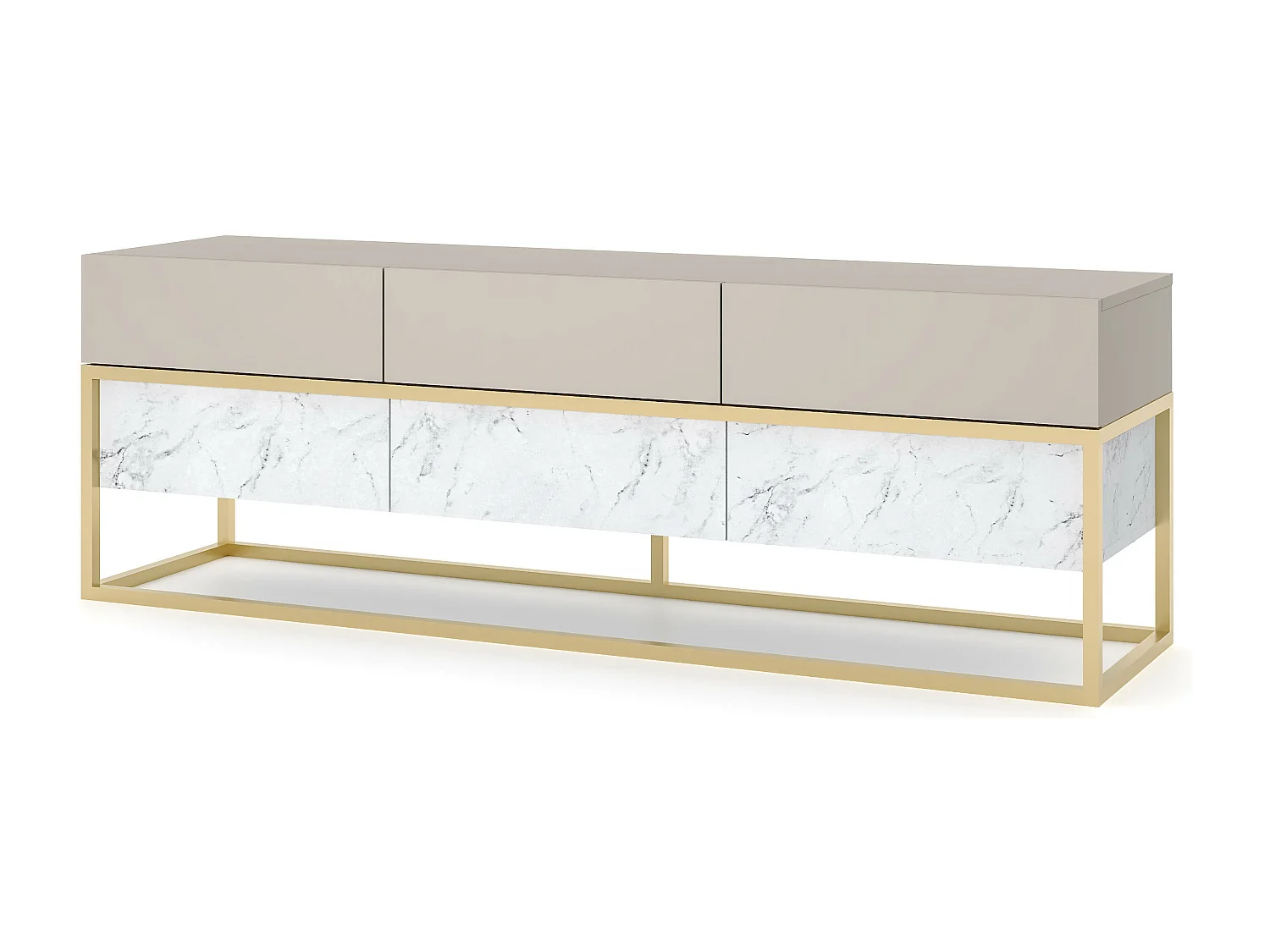 Tv Meubel X RTV154 6D 154x39x53 Beige