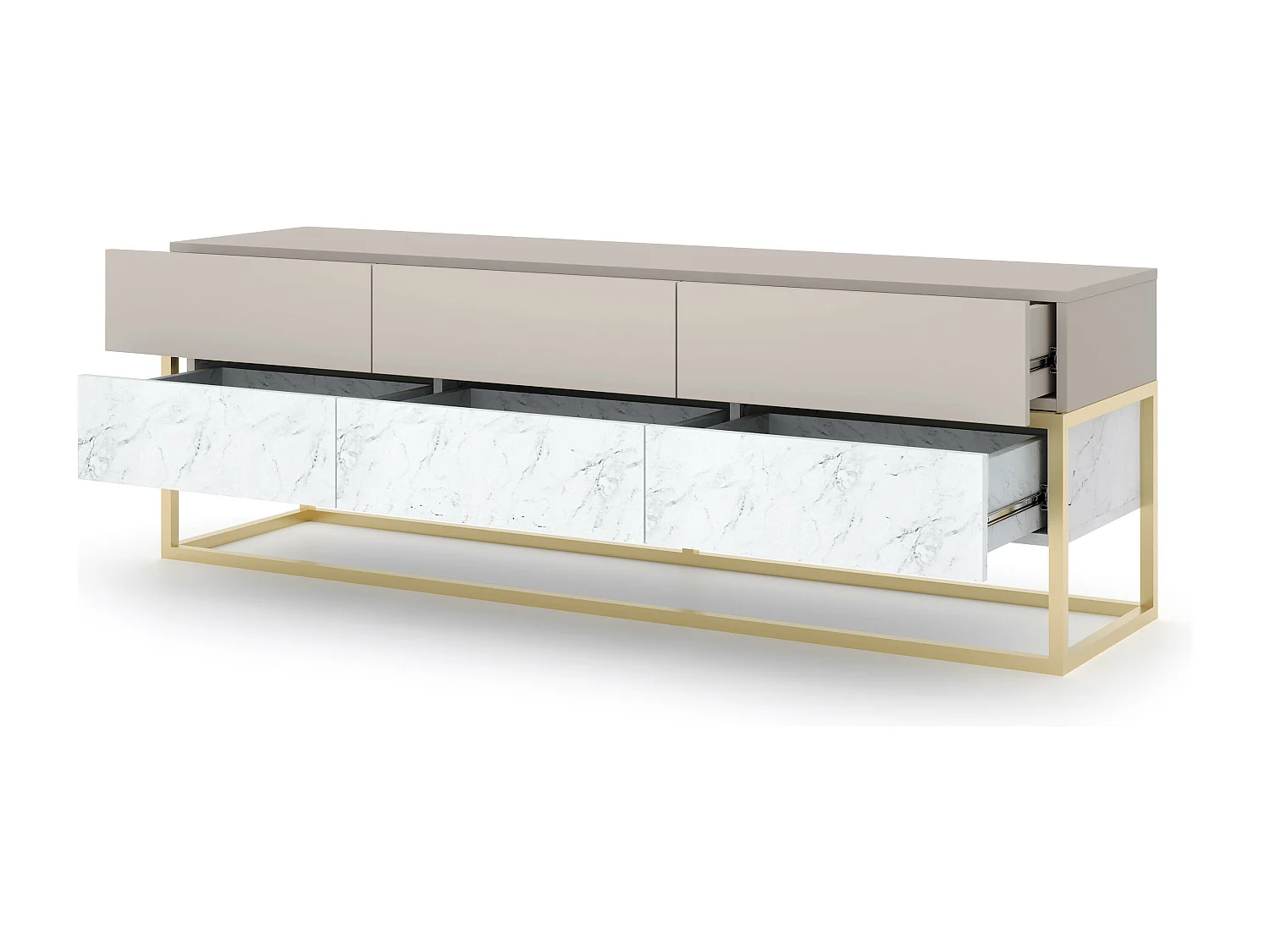 Tv Meubel X RTV154 6D 154x39x53 Beige