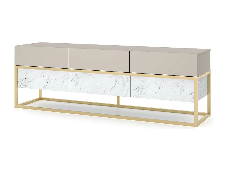 Meuble Tv X RTV154 6D 154x39x53 Beige