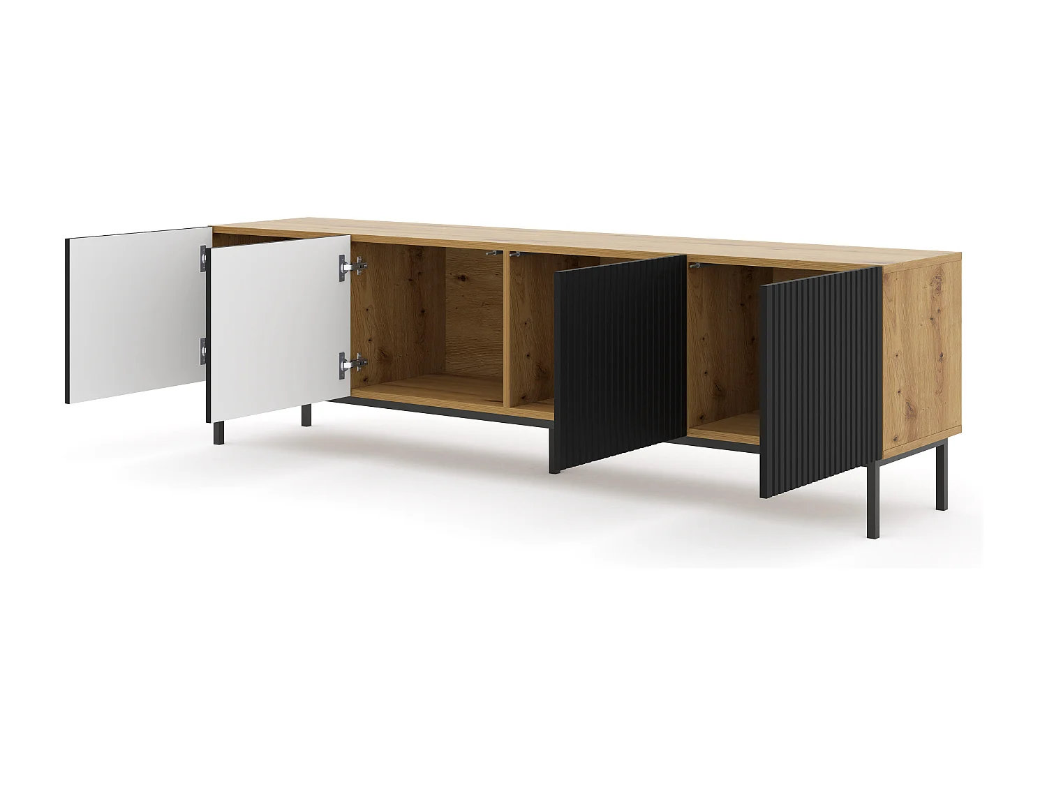 Tv Meubel RAVENNA B RTV200 4D 200x42x58 Beige