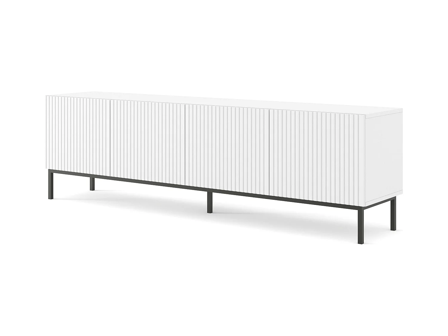 Meuble Tv RAVENNA B RTV200 4D 200x42x58 Blanc