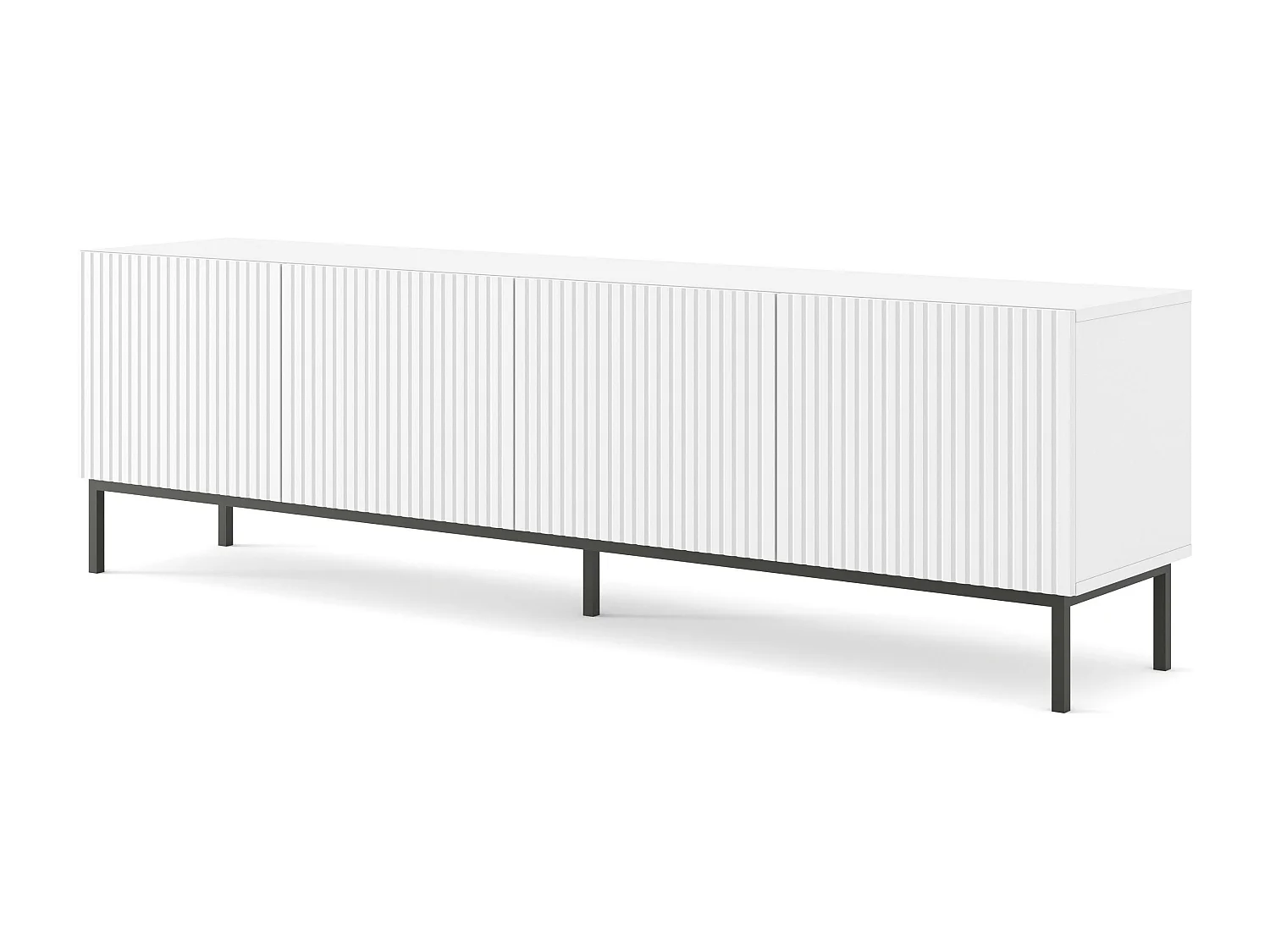 Meuble Tv RAVENNA B RTV200 4D 200x42x58 Blanc