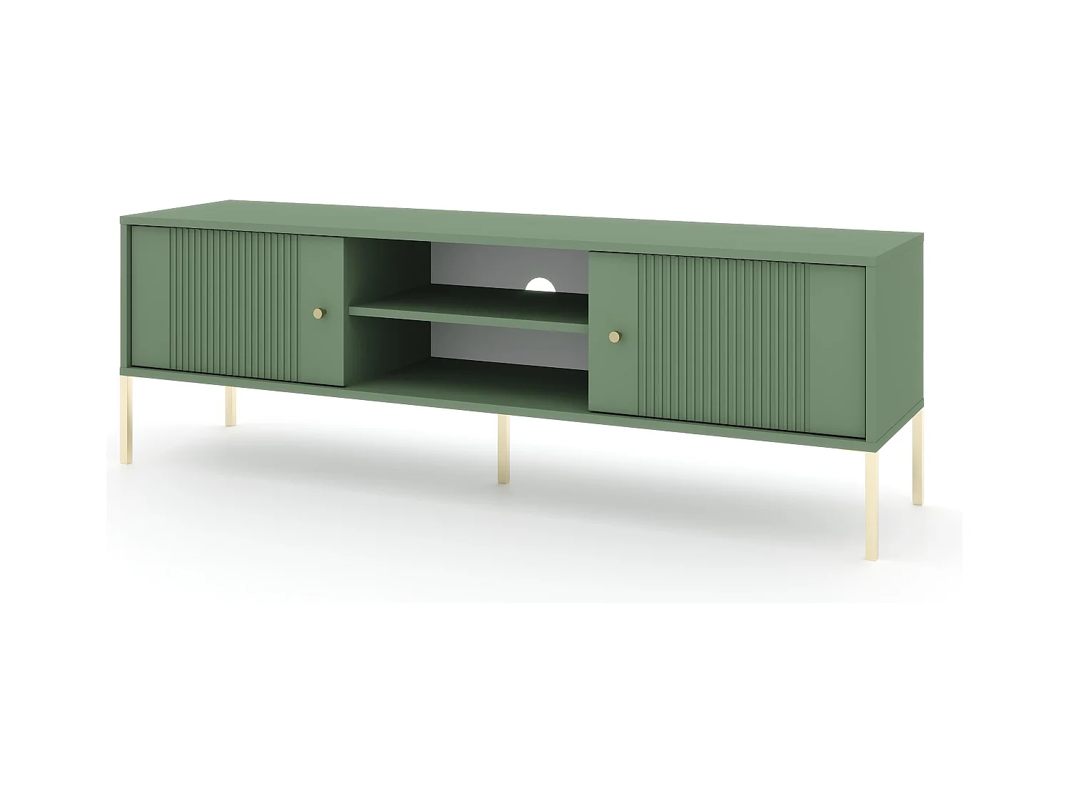 Meuble Tv ISEO RTV154 2D 154x50x50 Vert