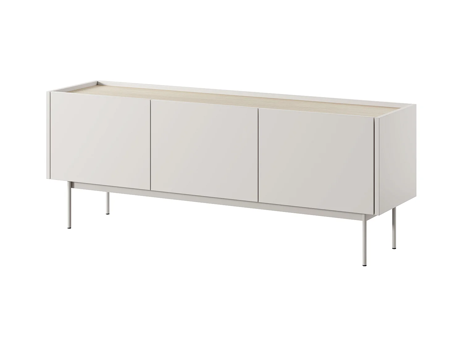 Tv Meubel COLOR RTV144 3D 144x37x55 Beige