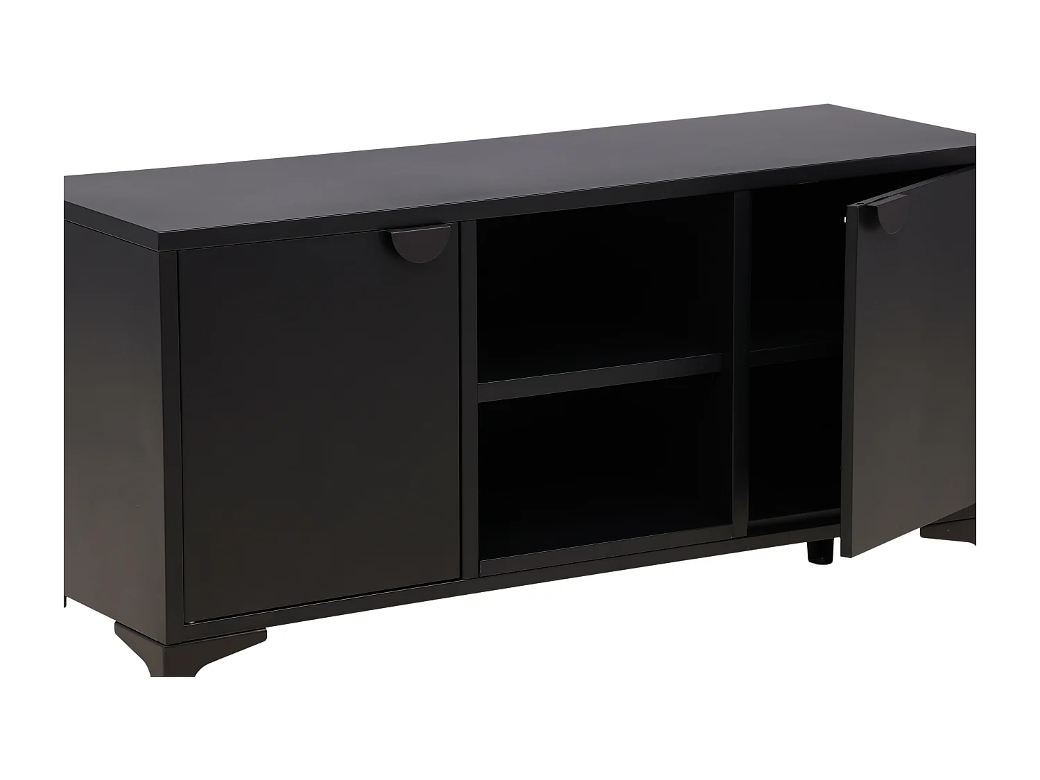 Tv Lowboard PIRING RTV120 2D 120x40x63 Schwarz