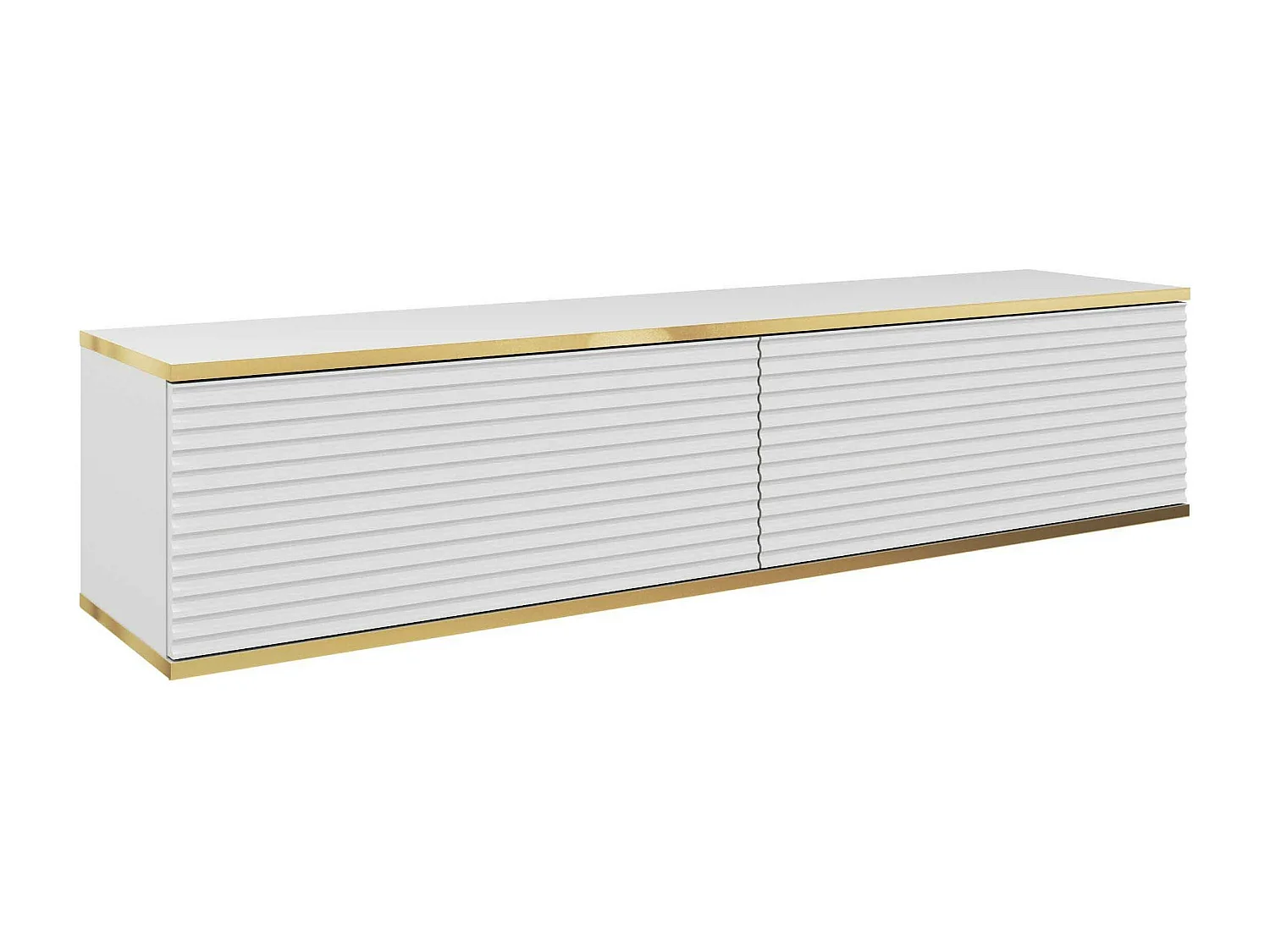 Muebles Tv ORO MDF RTV135 2D 135x32x30 Blanco
