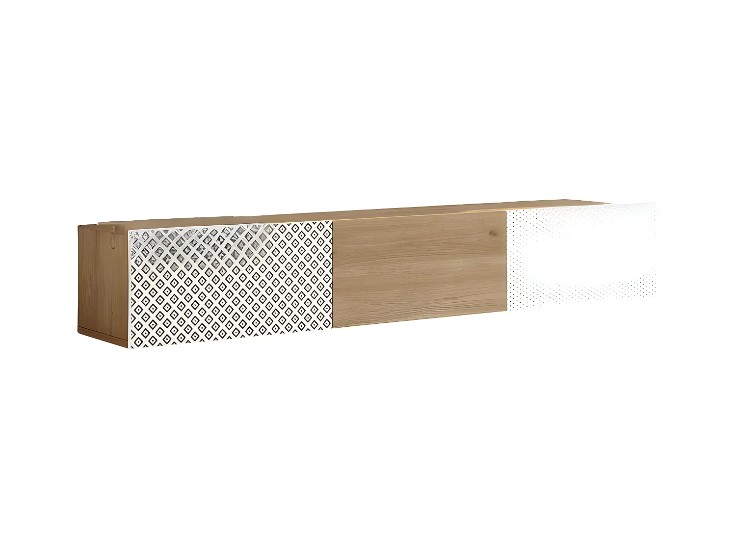 Meuble Tv CREA RTV180 3D 180x32x29 Beige