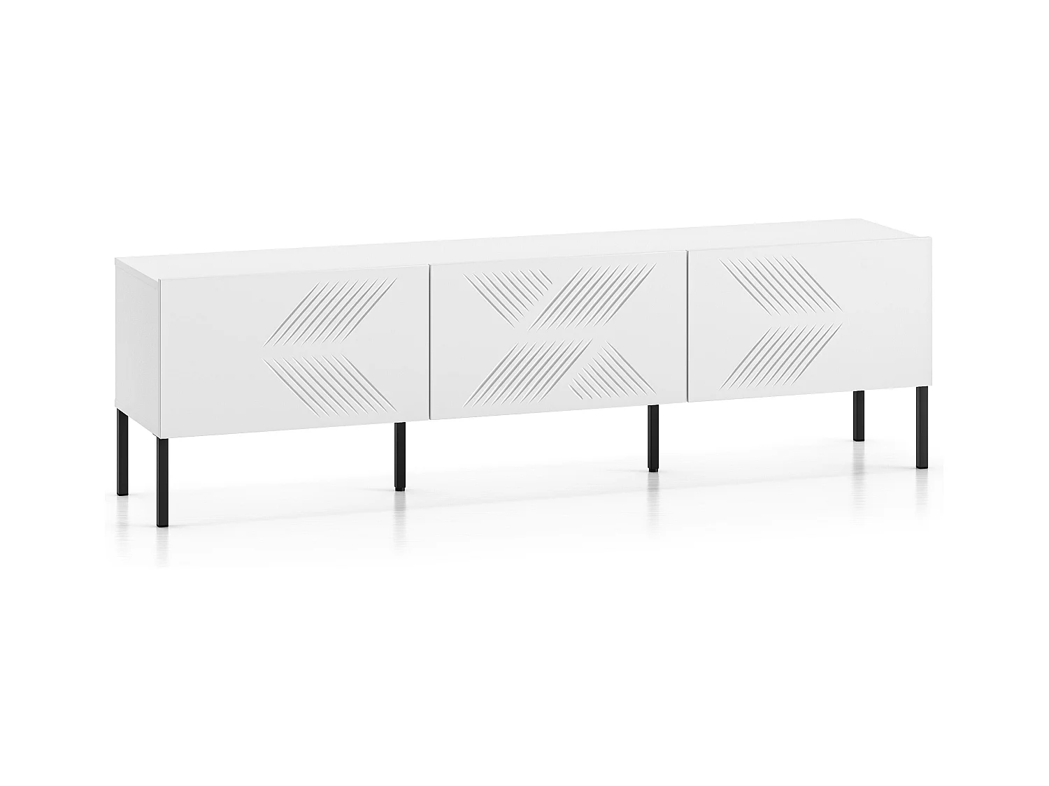 Meuble Tv CLEARING RTV170 3D 170x37x50 Blanc