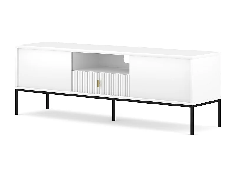 Tv Meubel MAGGIORE RTV154 2D1D 154x39x53 Wit