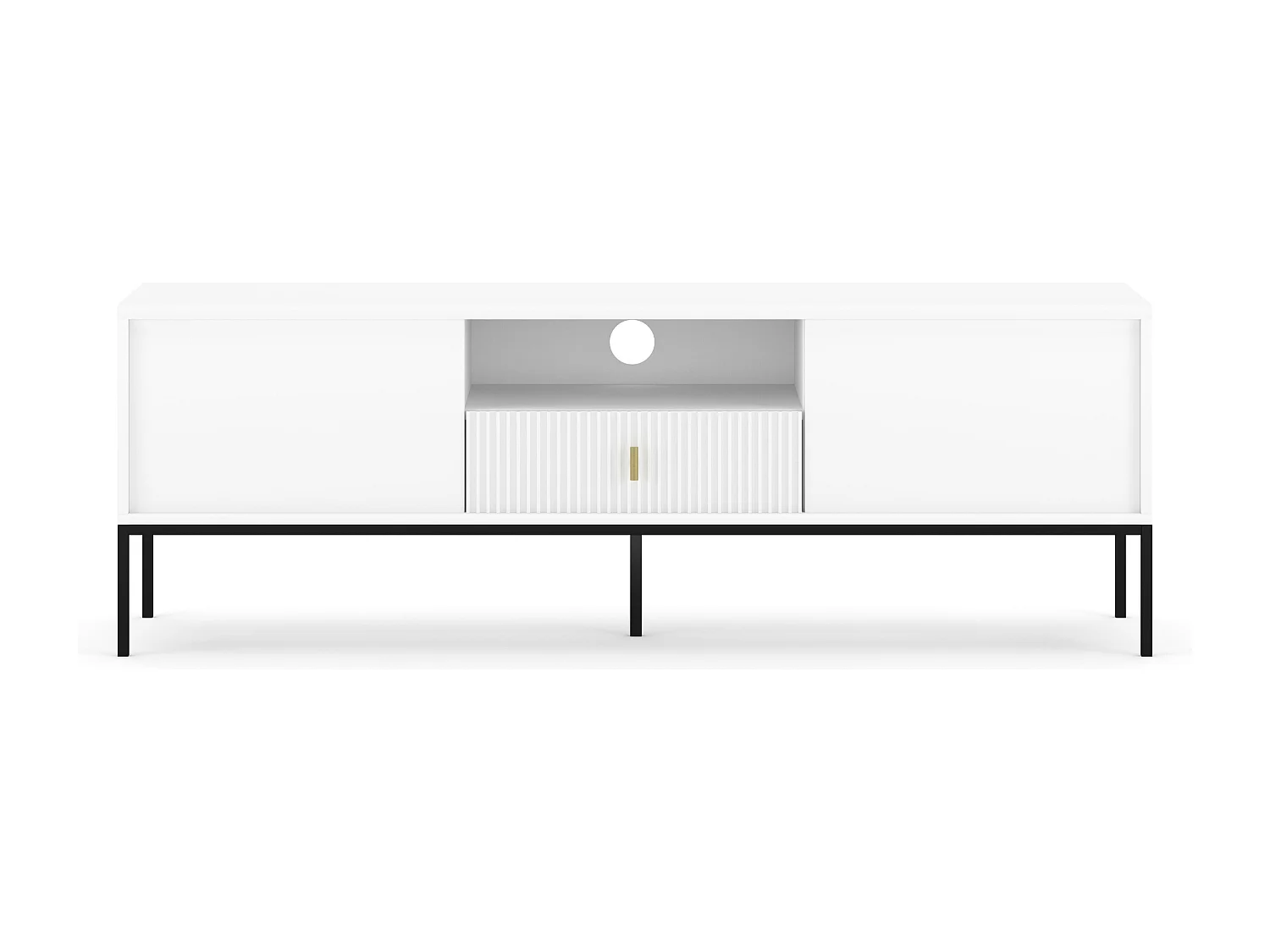 Movel Tv MAGGIORE RTV154 2D1D 154x39x53 Branco