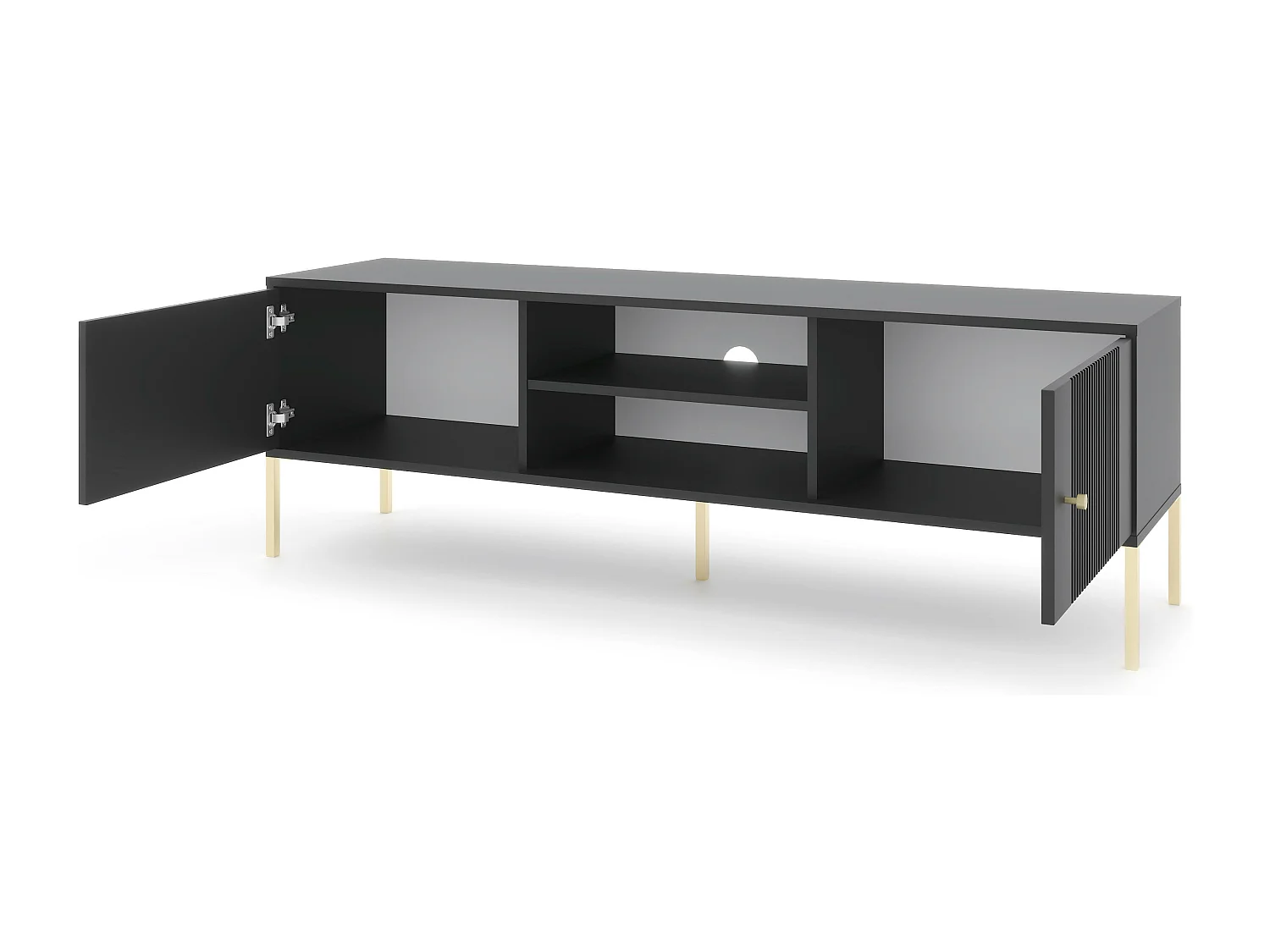 Movel Tv ISEO RTV154 2D 154x50x50 Preto