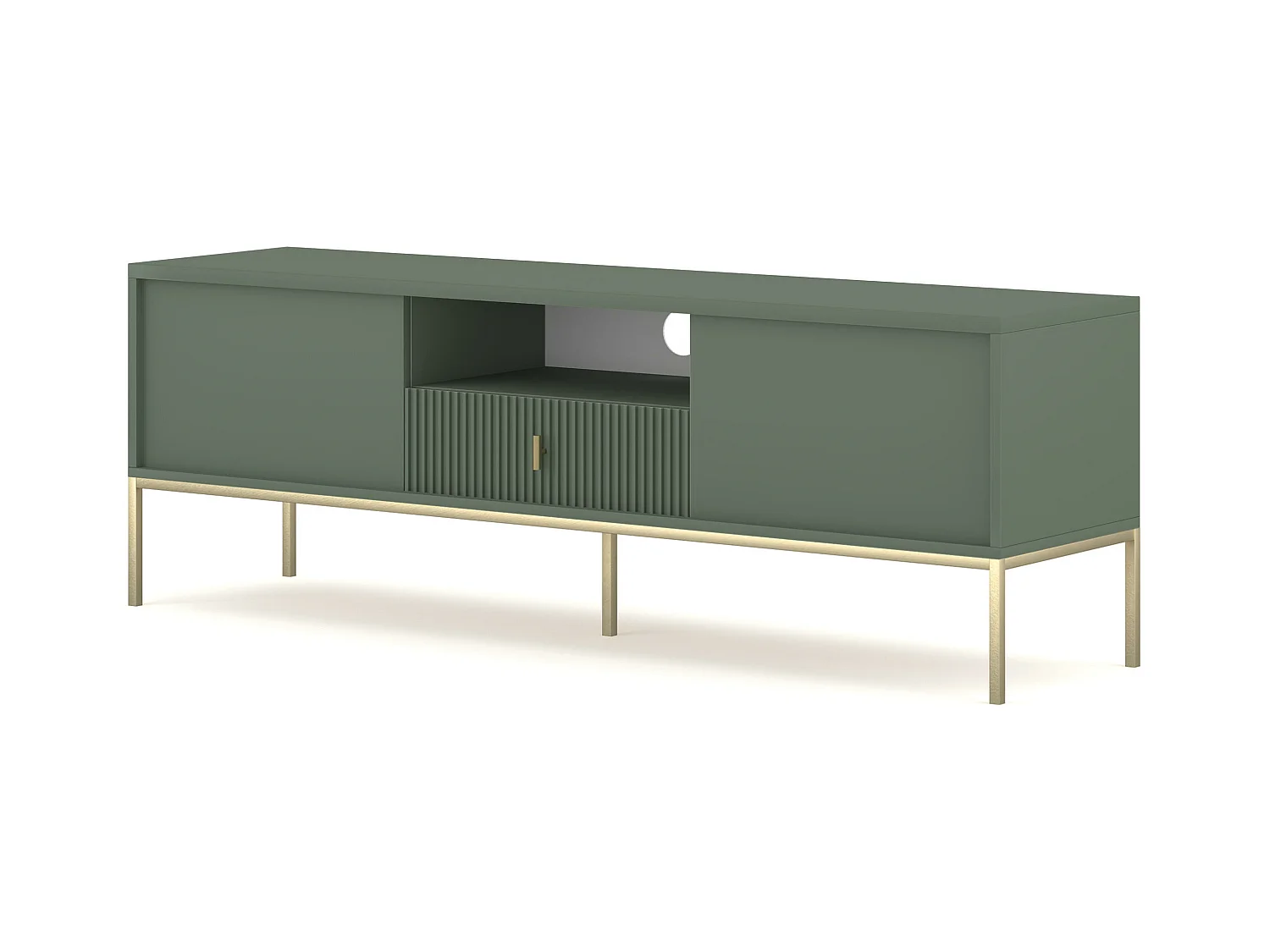 Tv Lowboard MAGGIORE RTV154 2D1D 154x39x53 Grün