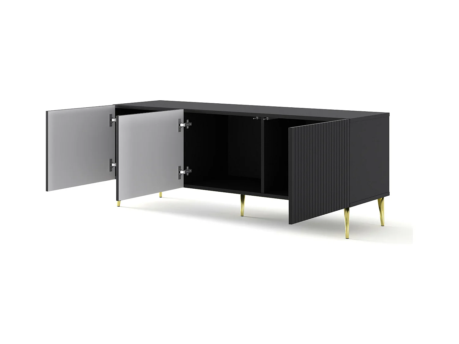 Meuble Tv RAVENNA B RTV150 3D 150x42x56 Noir