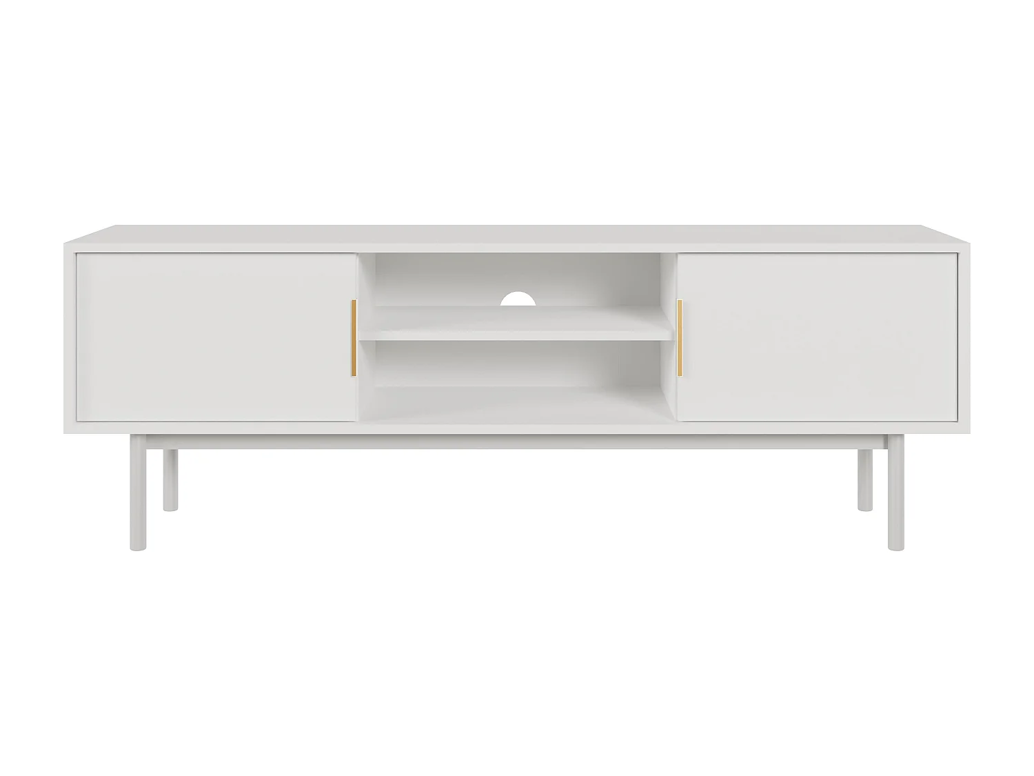 Muebles Tv VIVA RTV154 2D 154x39x54 Blanco