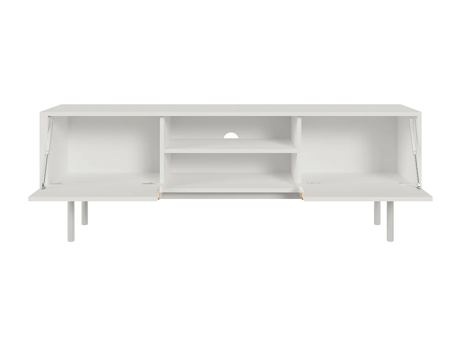 Muebles Tv VIVA RTV154 2D 154x39x54 Blanco