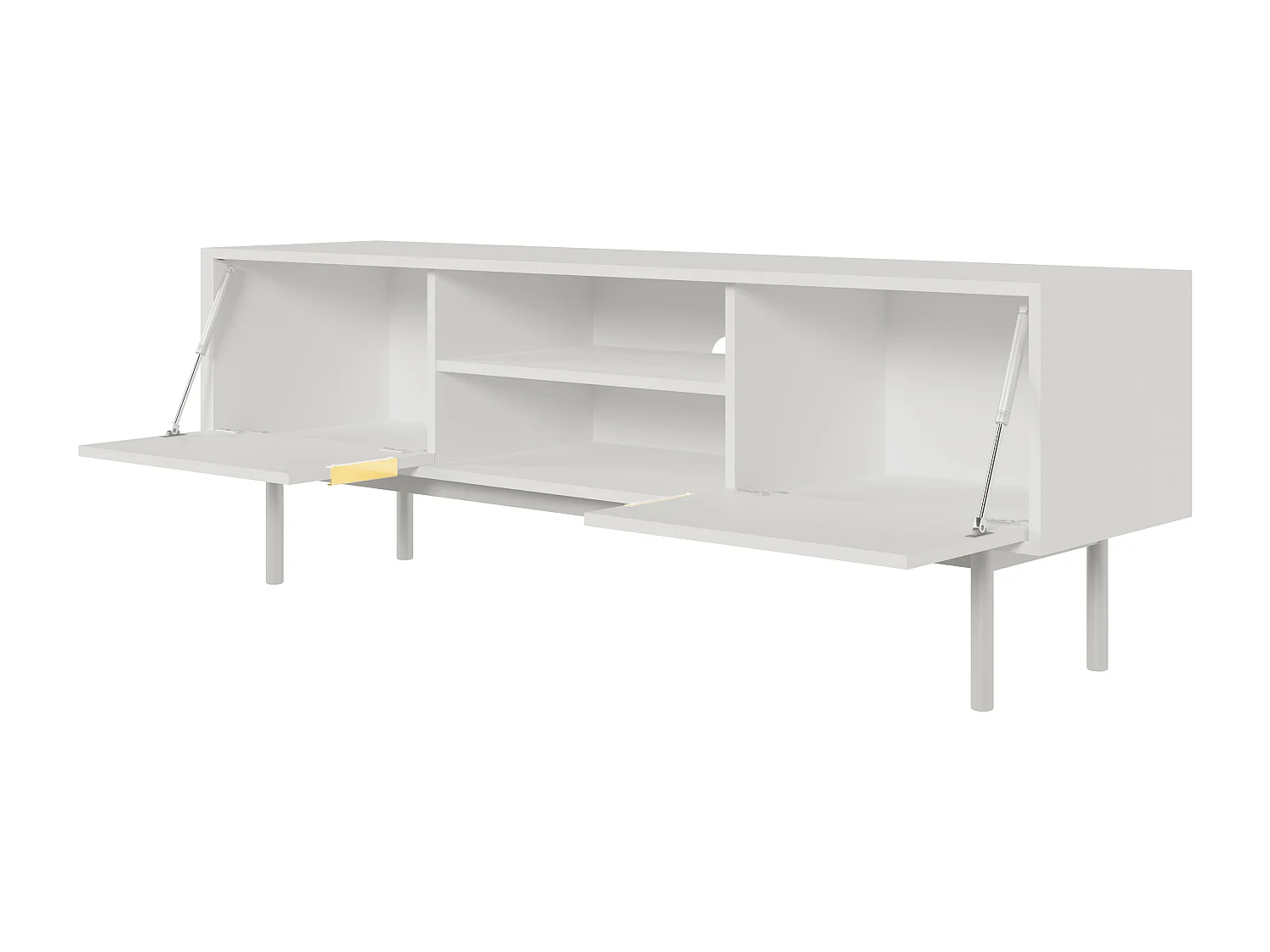 Meuble Tv VIVA RTV154 2D 154x39x54 Blanc