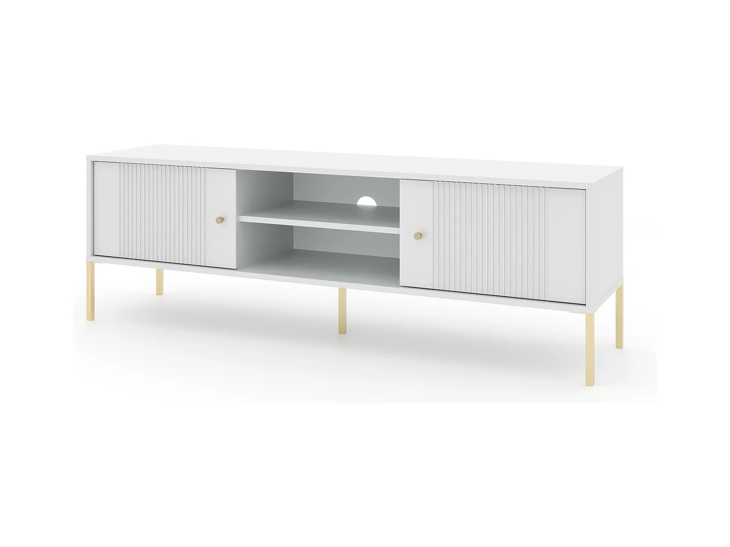 Meuble Tv ISEO RTV154 2D 154x50x50 Blanc