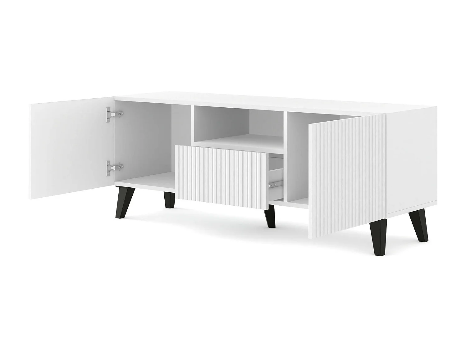 Meuble Tv RAVENNA PB RTV150 2D1D 150x42x56 Blanc