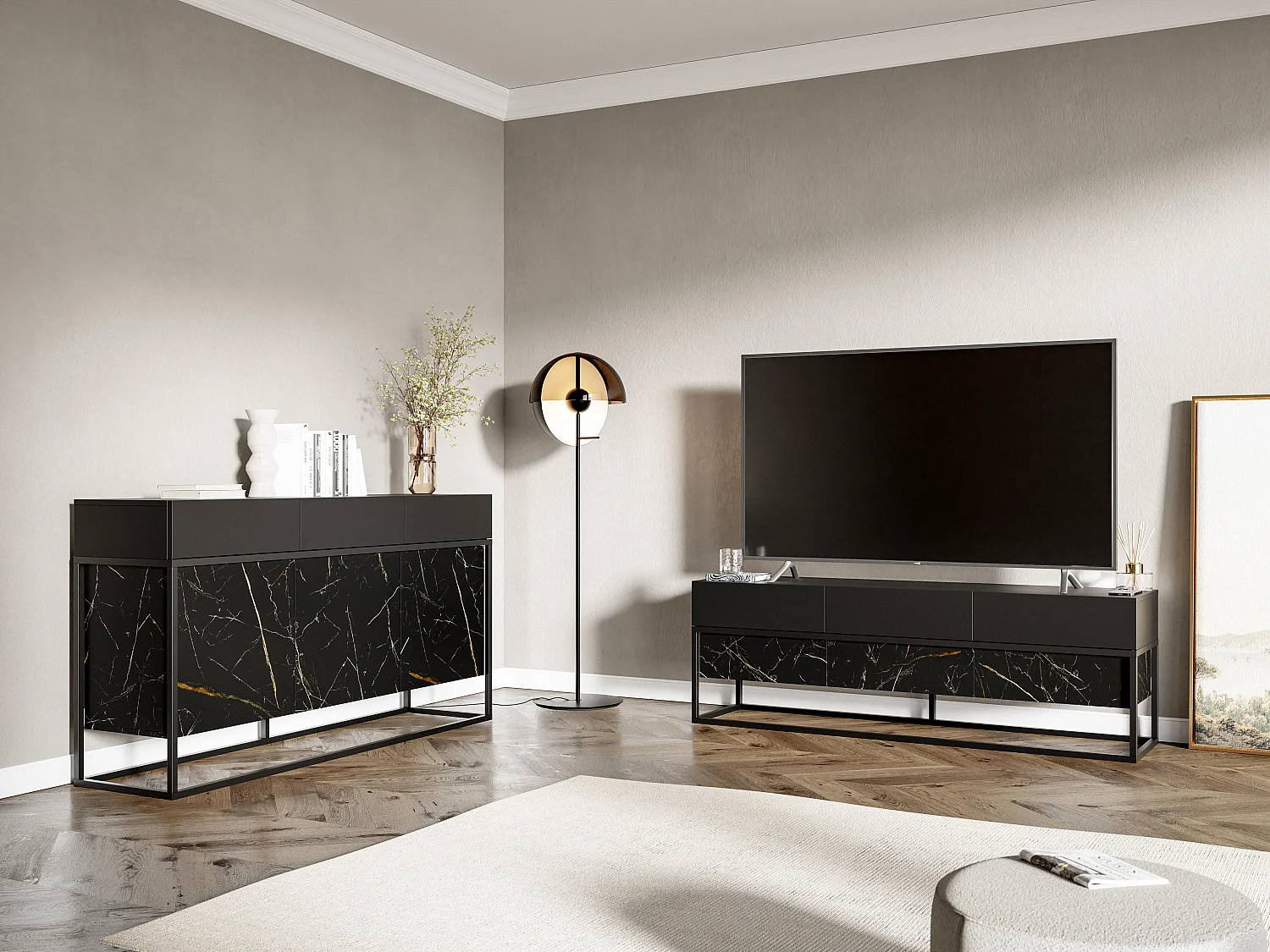 Mobile Tv X RTV154 6D 154x39x53 Nero