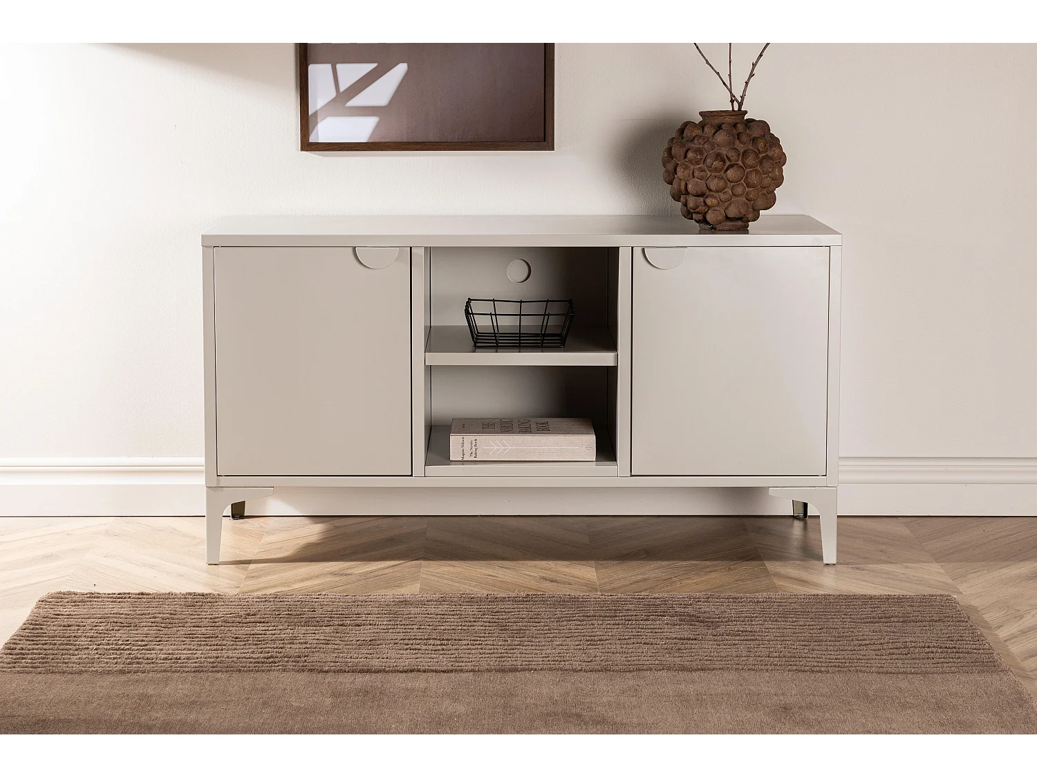 Mobile Tv PIRING RTV120 2D 120x40x63 Beige