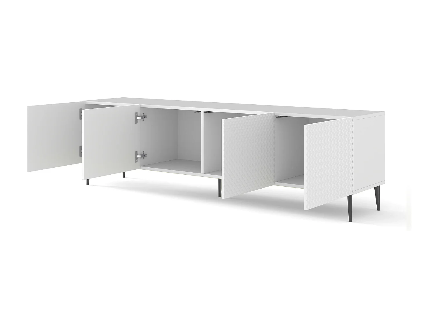 Tv Meubel RAVENNA C RTV200 4D 200x42x56 Wit