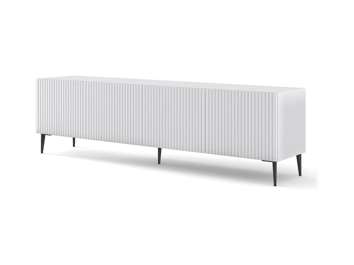 Meuble Tv RAVENNA B RTV200 4D 200x42x56 Blanc