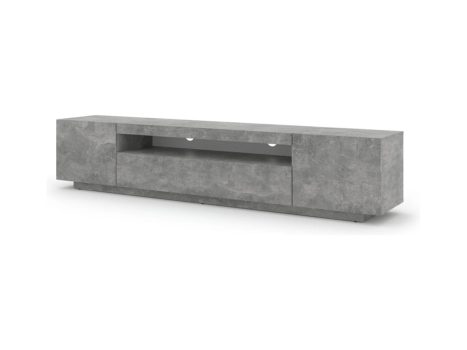 Meuble Tv AURA RTV200 3D 200x37x42 Gris