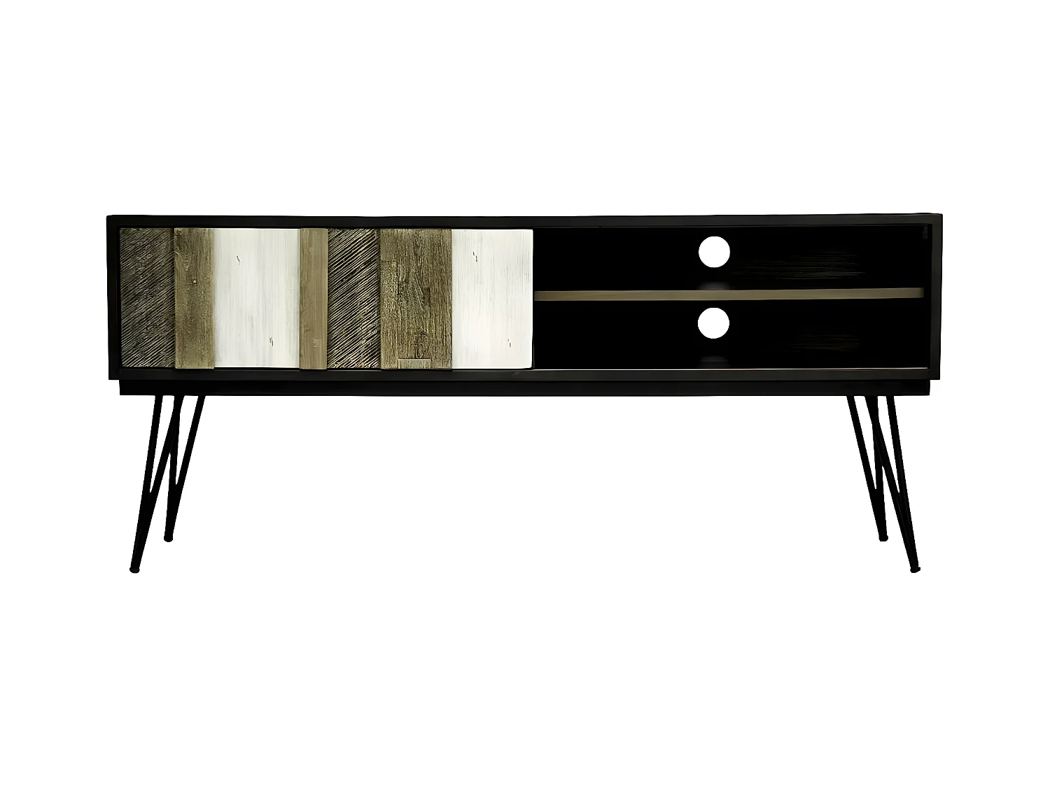 Meuble Tv ADESSO RTV150 1D 150x45x55 Noir