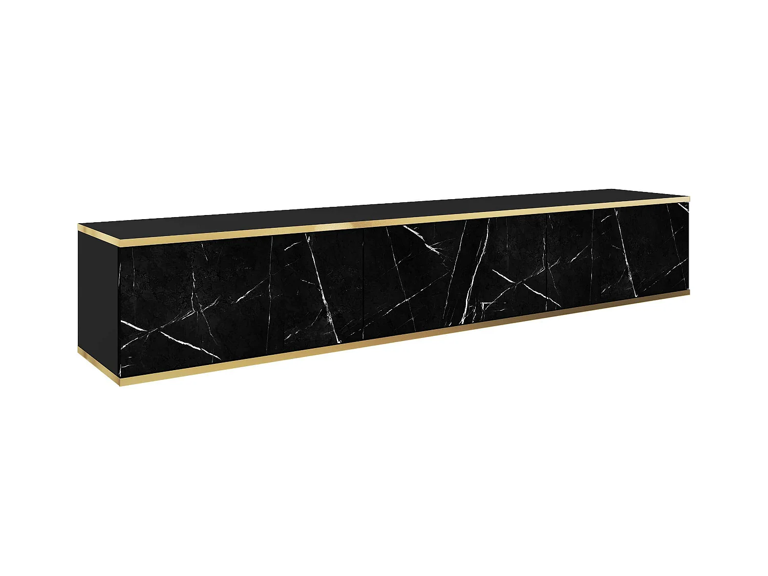 Meuble Tv ORO RTV175 3D 175x32x30 Marbre