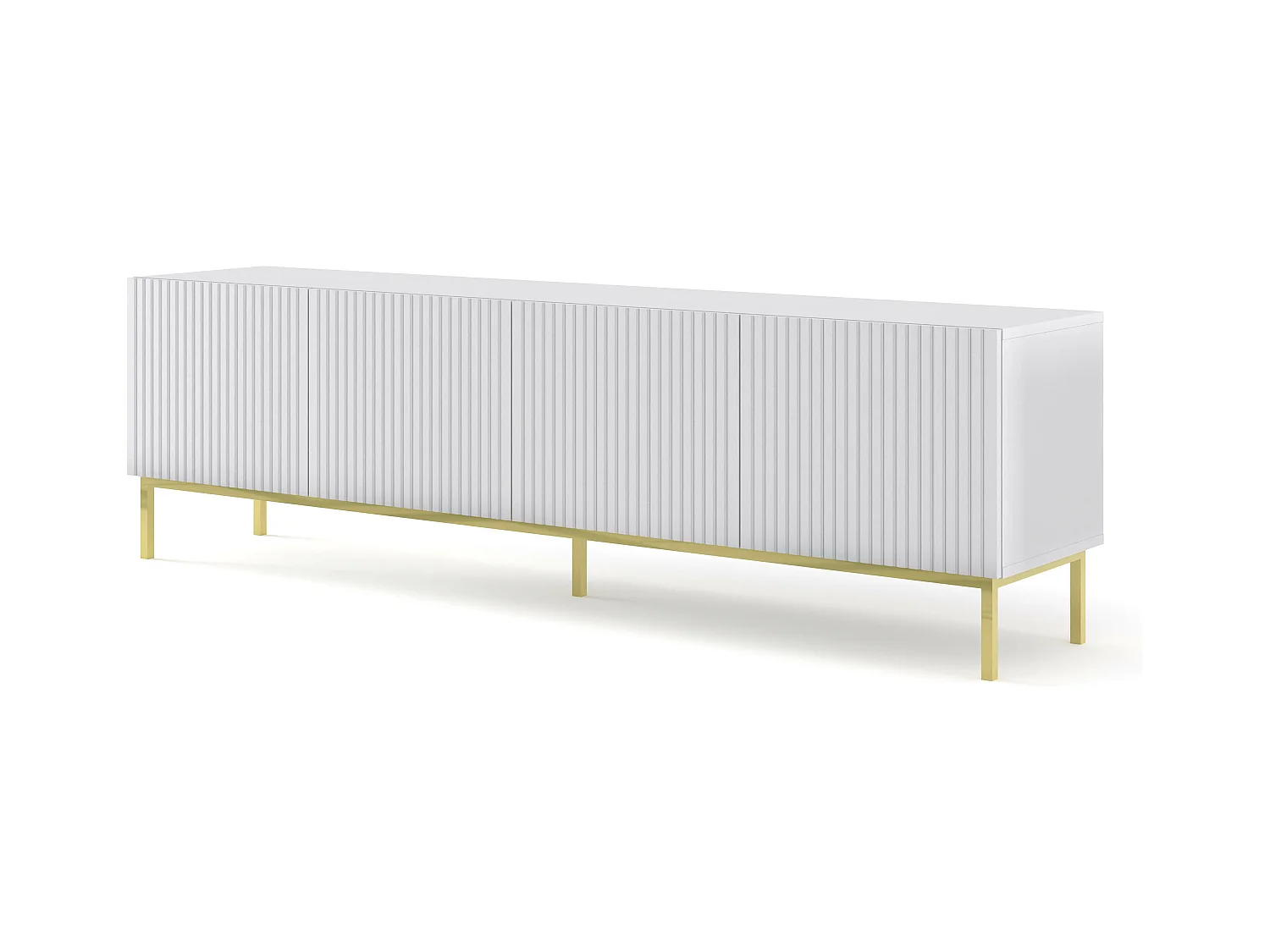 Tv Meubel RAVENNA B RTV200 4D 200x42x58 Wit