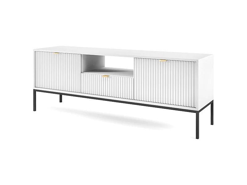 Meuble Tv AVON RTV154 2D1D 154x39x56 Blanc