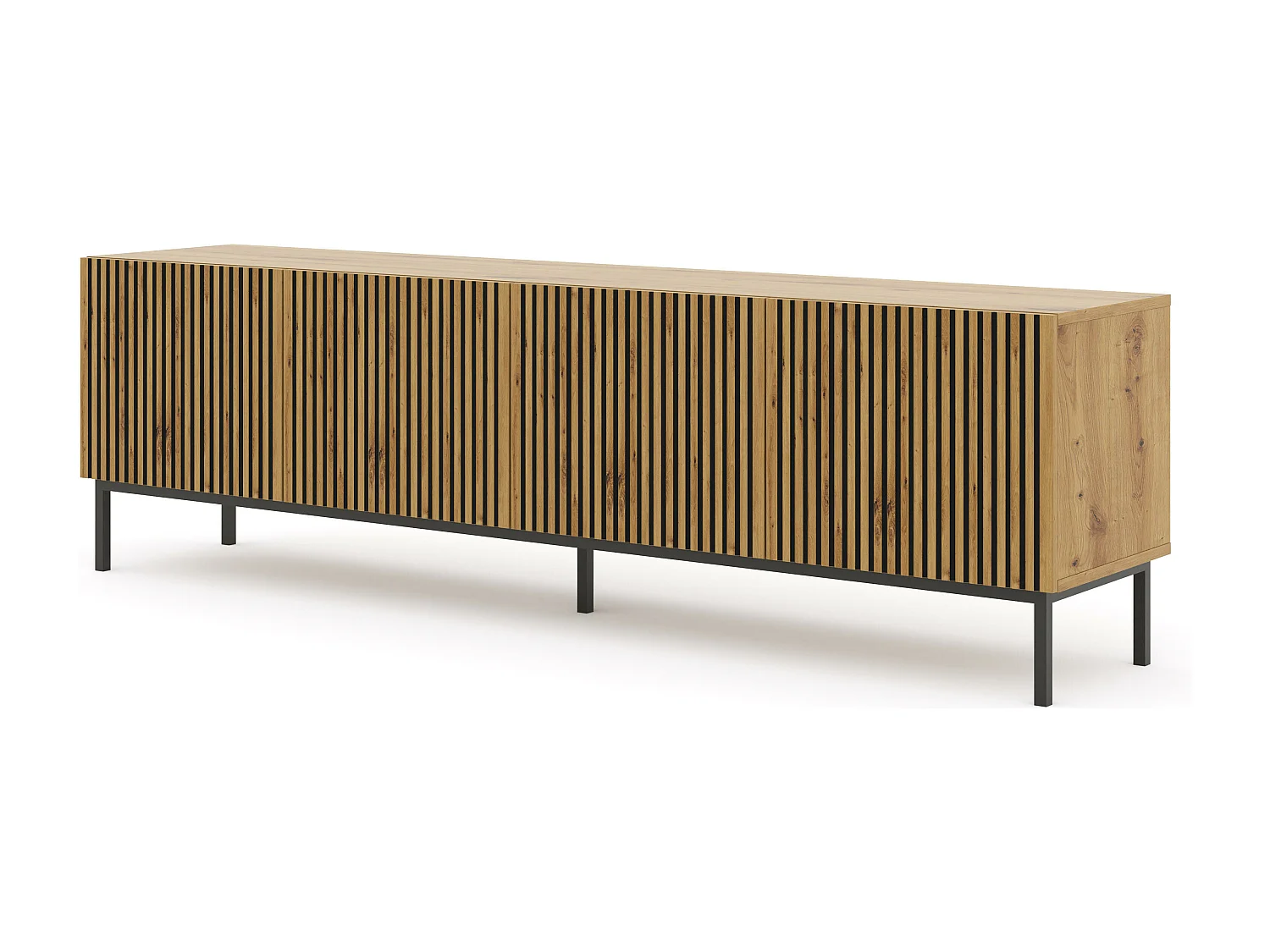 Meuble Tv RAVENNA F RTV200 4D 200x42x58 Beige