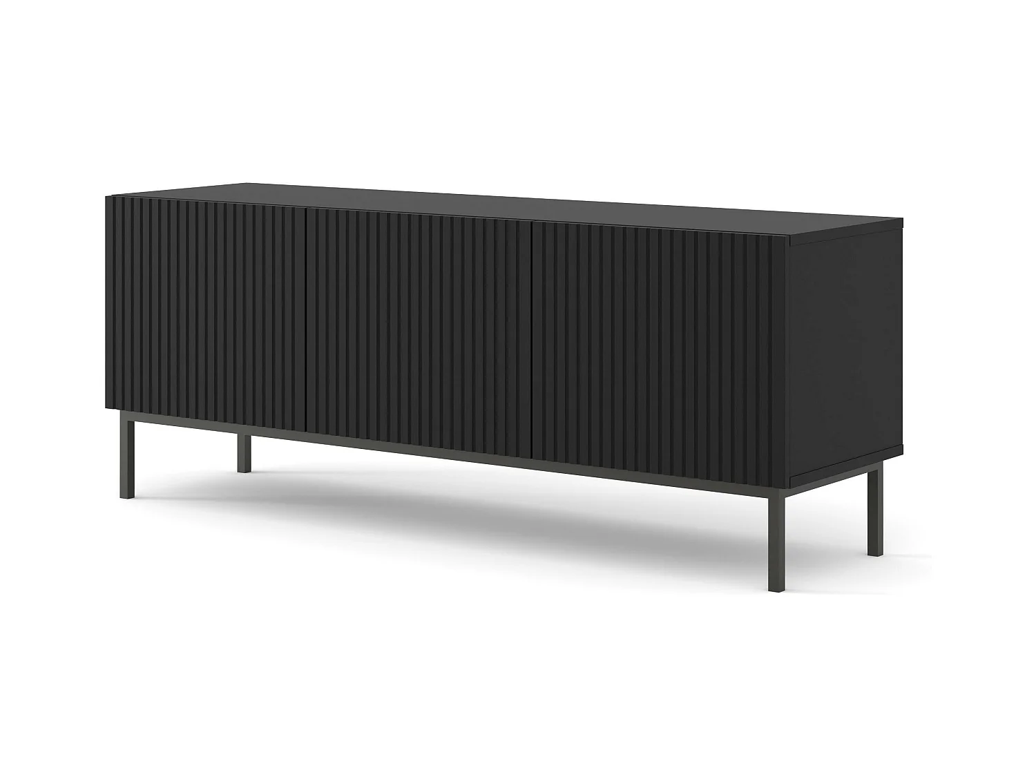 Meuble Tv RAVENNA B RTV150 3D 150x42x58 Noir