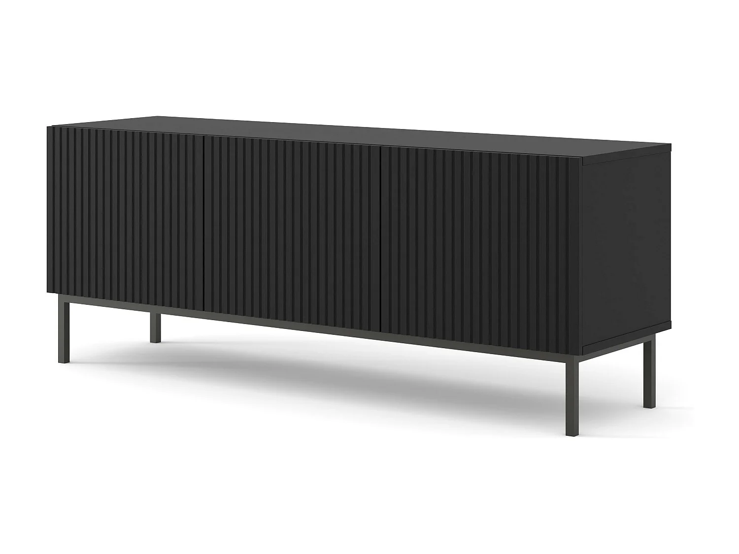 Meuble Tv RAVENNA B RTV150 3D 150x42x58 Noir