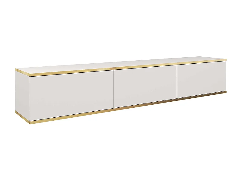 Meuble Tv ORO RTV175 3D 175x32x30 Blanc