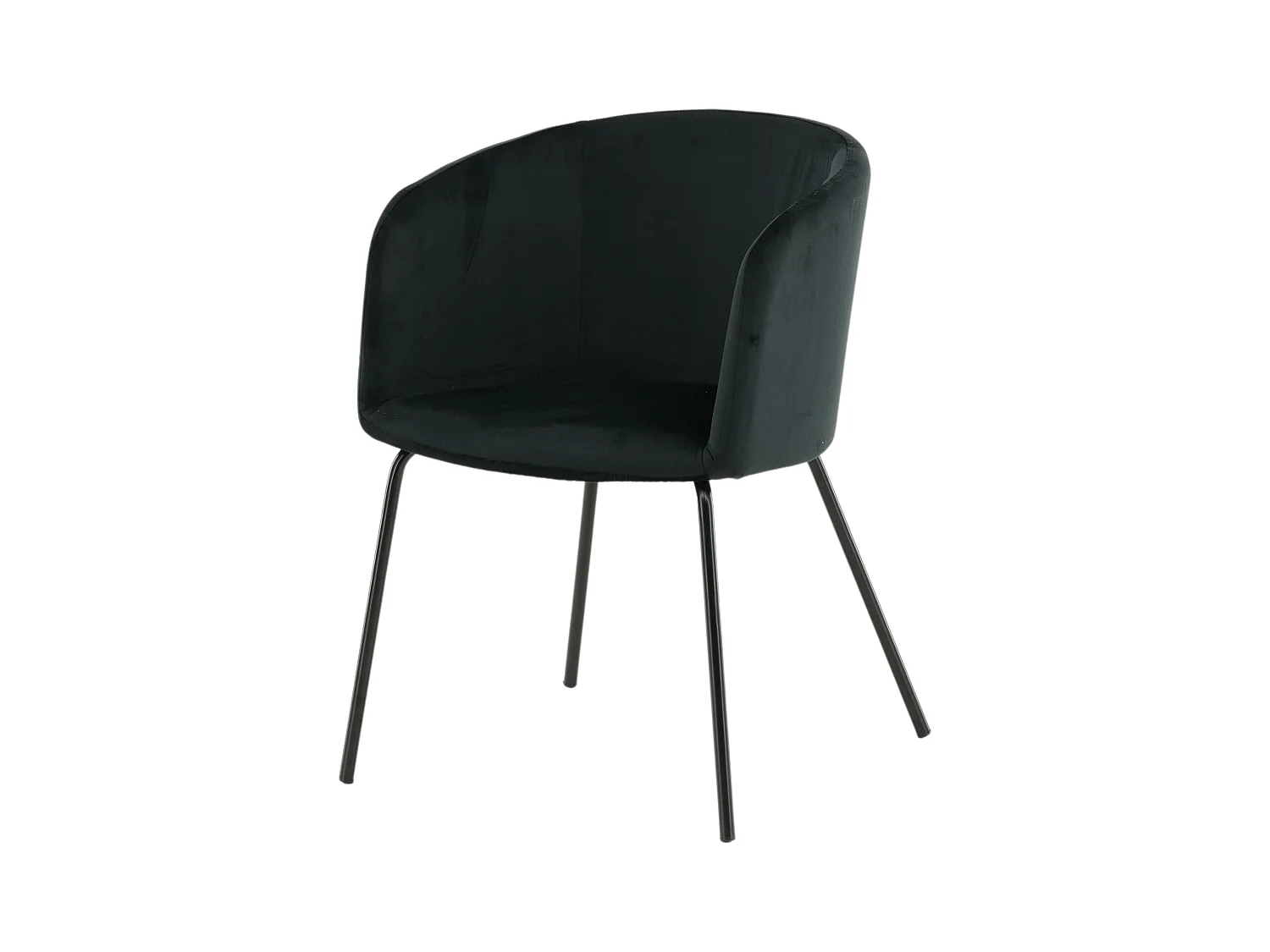 Chaise BERIT DRC 1NOS 55x55x78 Noir
