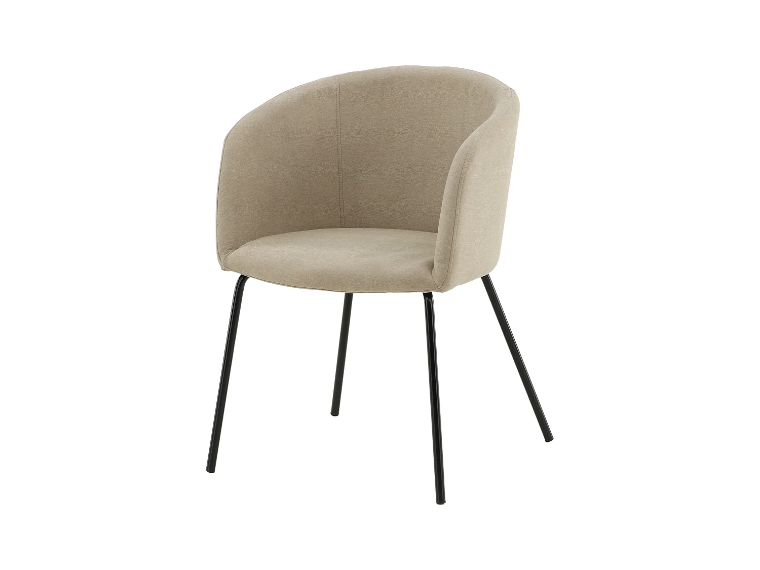 Chaise BERIT DRC 1NOS 55x55x78 Beige